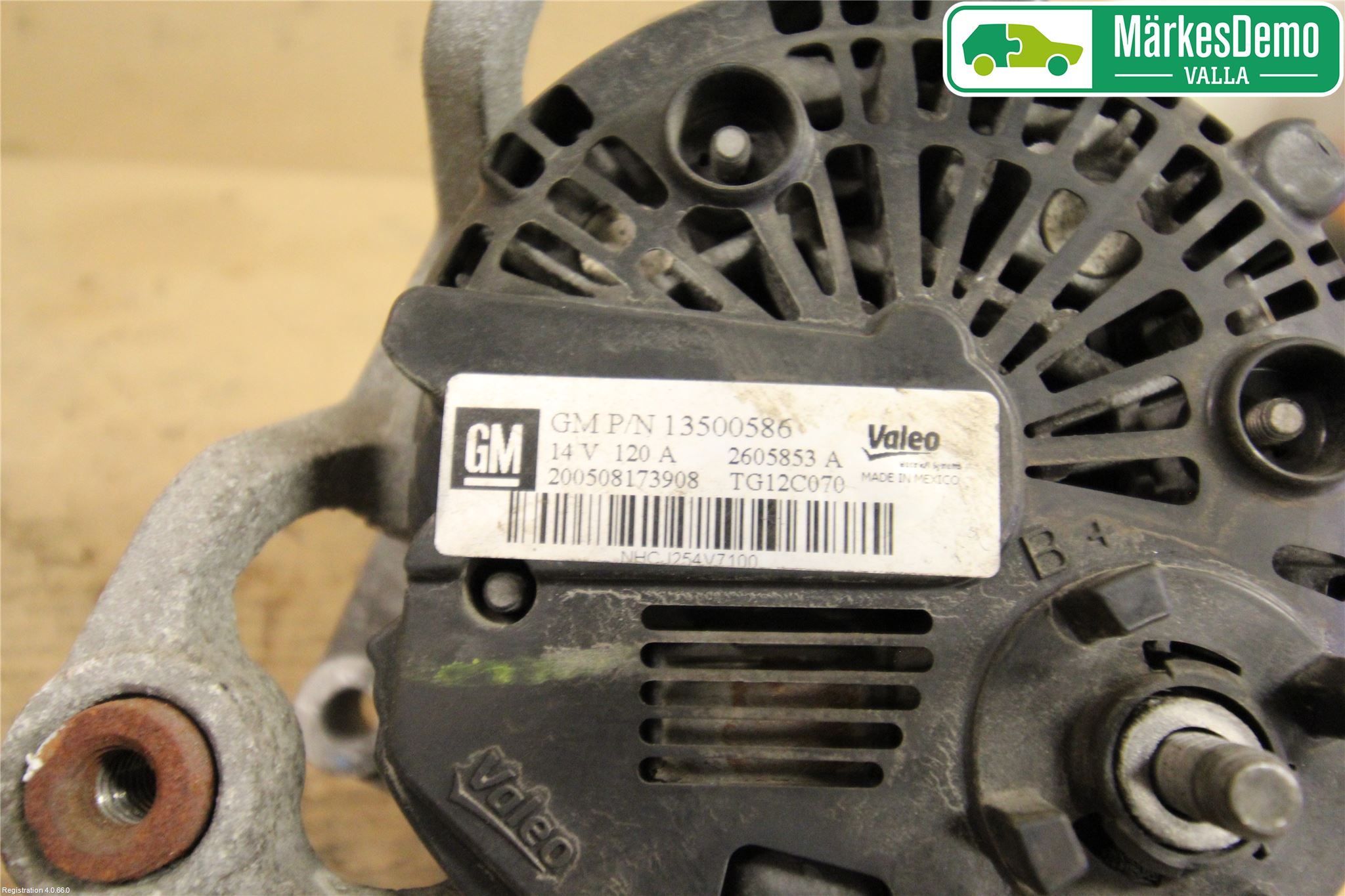 Saab 9-5 10-12 Dynamo