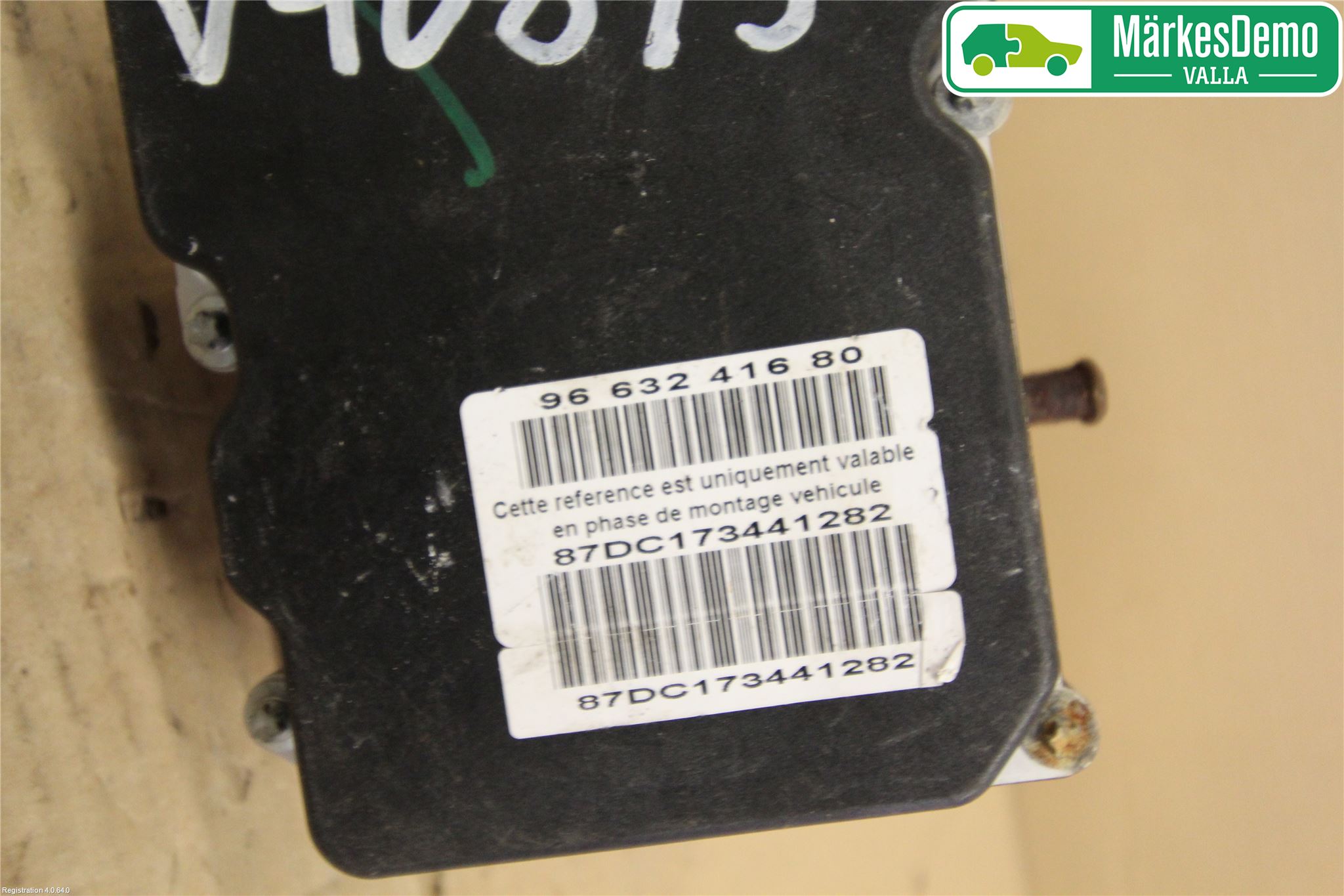 Peugeot 307     05-08 Abs Hydraulikkaggregat