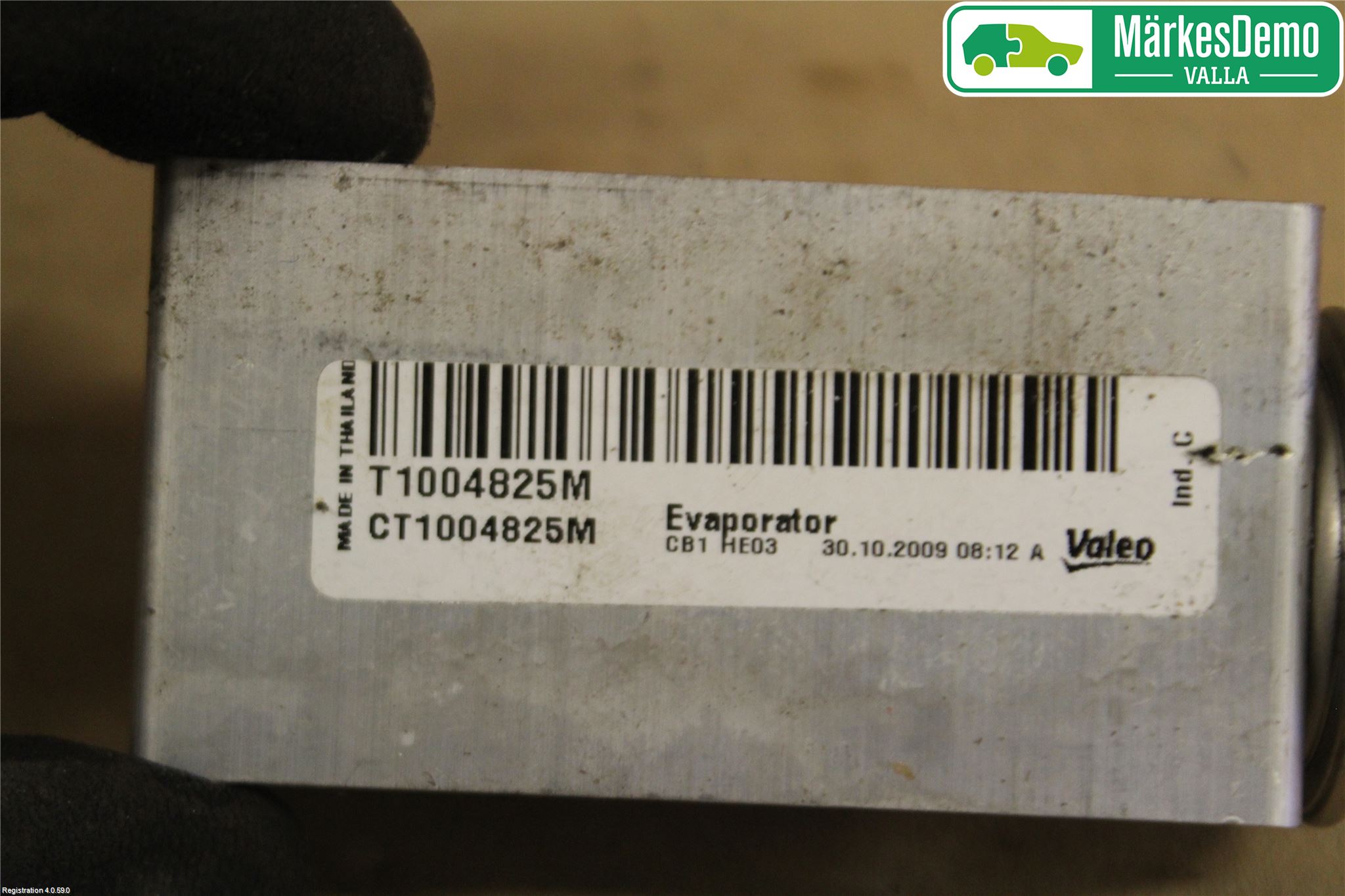 Renault MEGANE III 09-15 Varme Ac Ekspansjonsventil