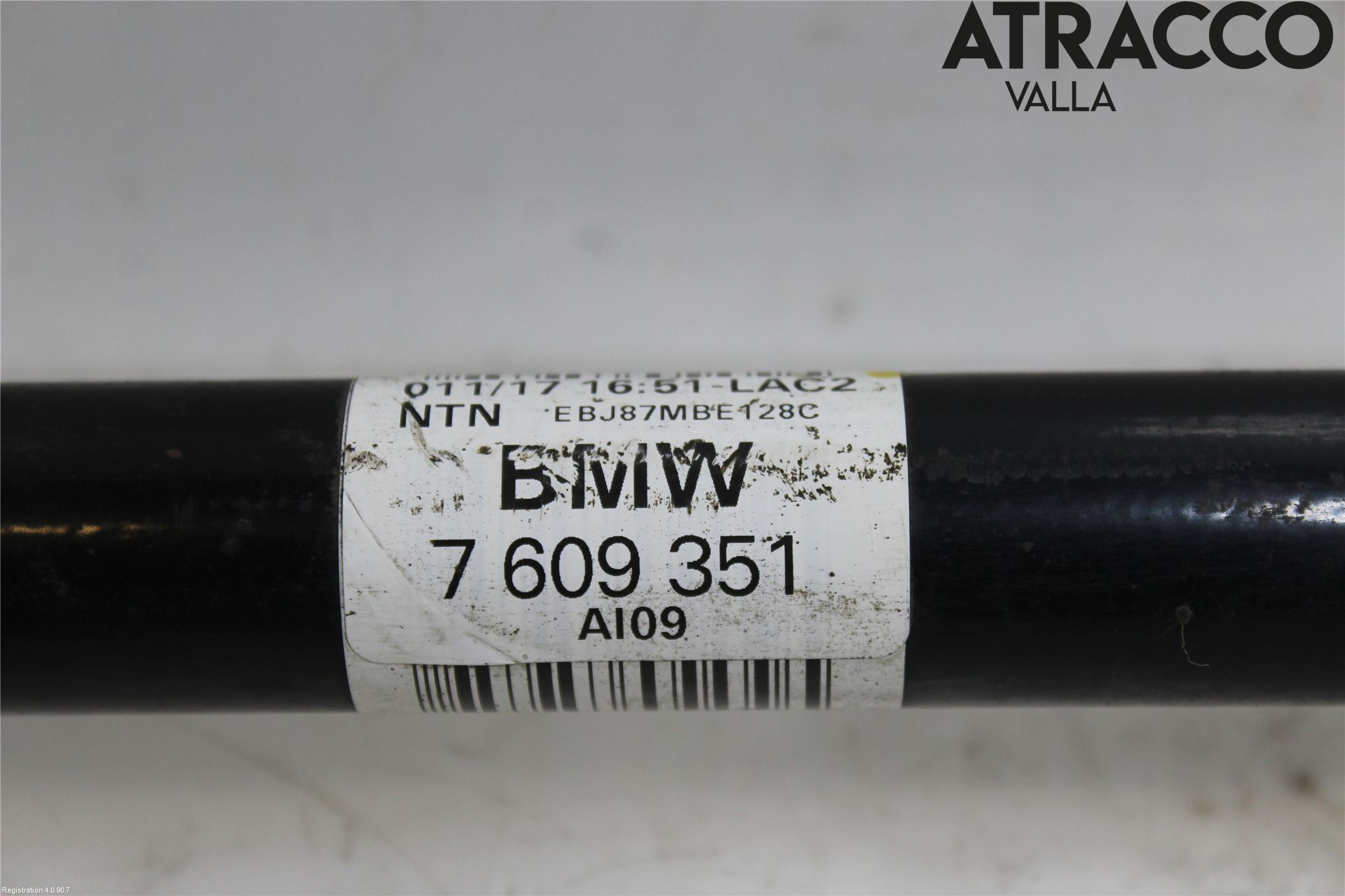 BMW 1 F20/F21 11-19 Drivaksel Bak Kompl Venstre