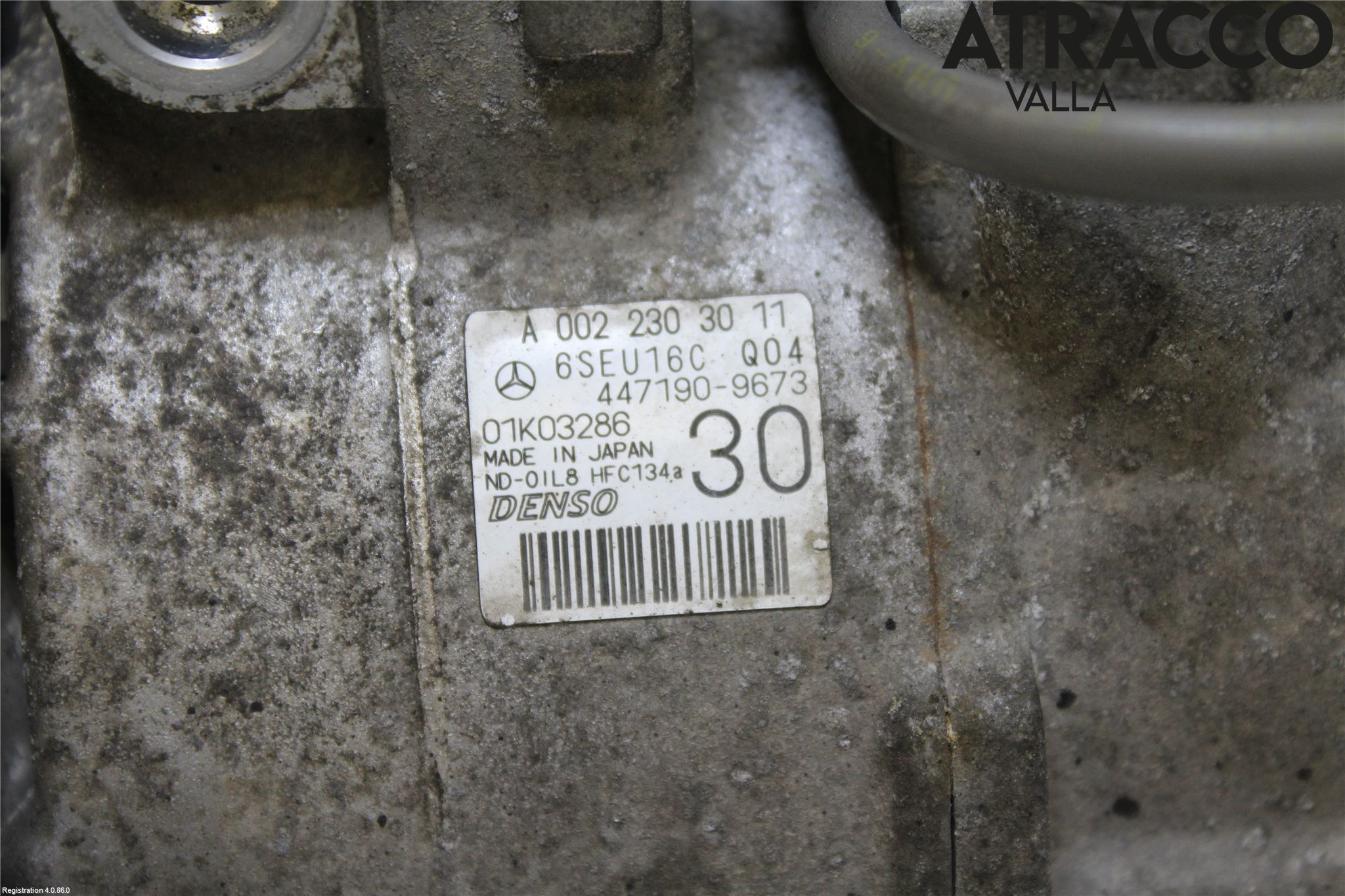 Mercedes-Benz MB C-KLASS (W204) 07-15 Varme Ac Kompressor