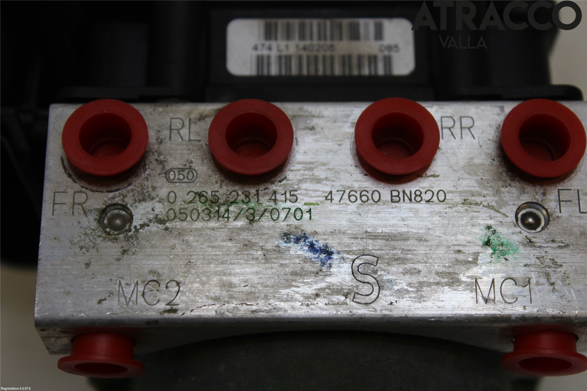 Nissan ALMERA    00-06 Abs Hydraulikkaggregat