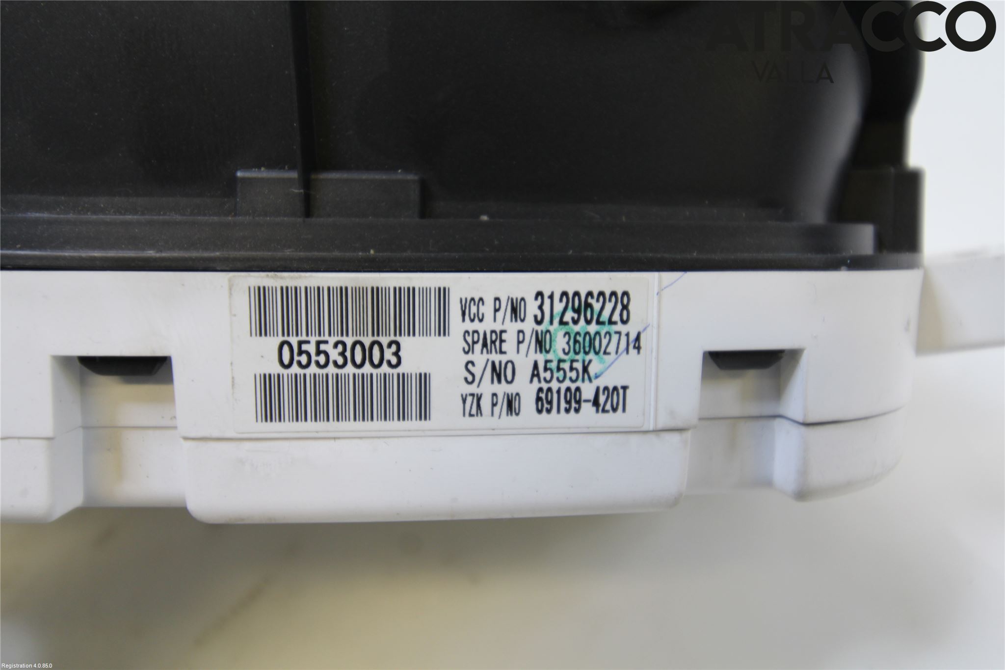 Volvo V50 08-12 Instr Kombinert