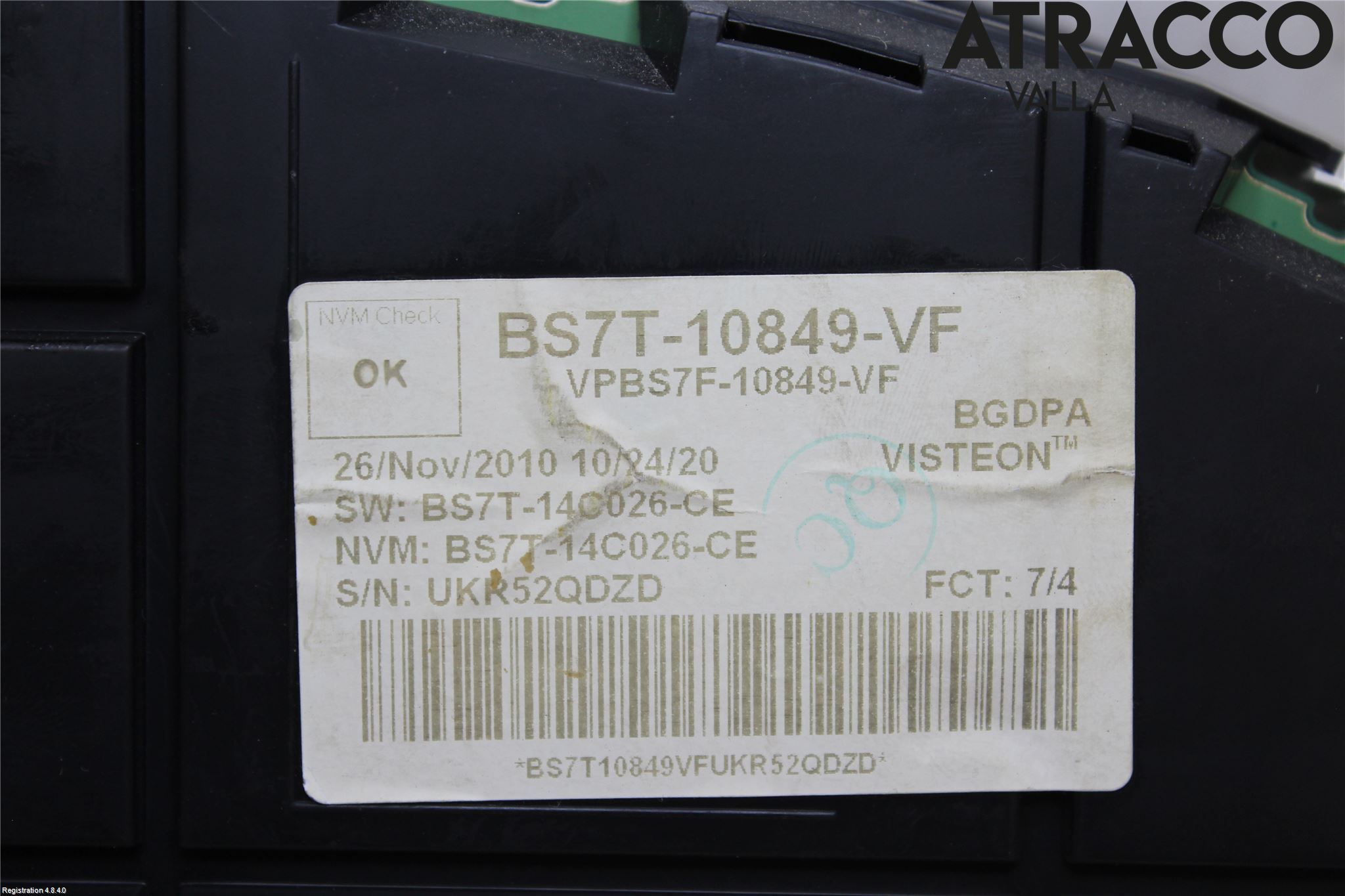 Ford S-MAX 06-15 Instr Kombinert