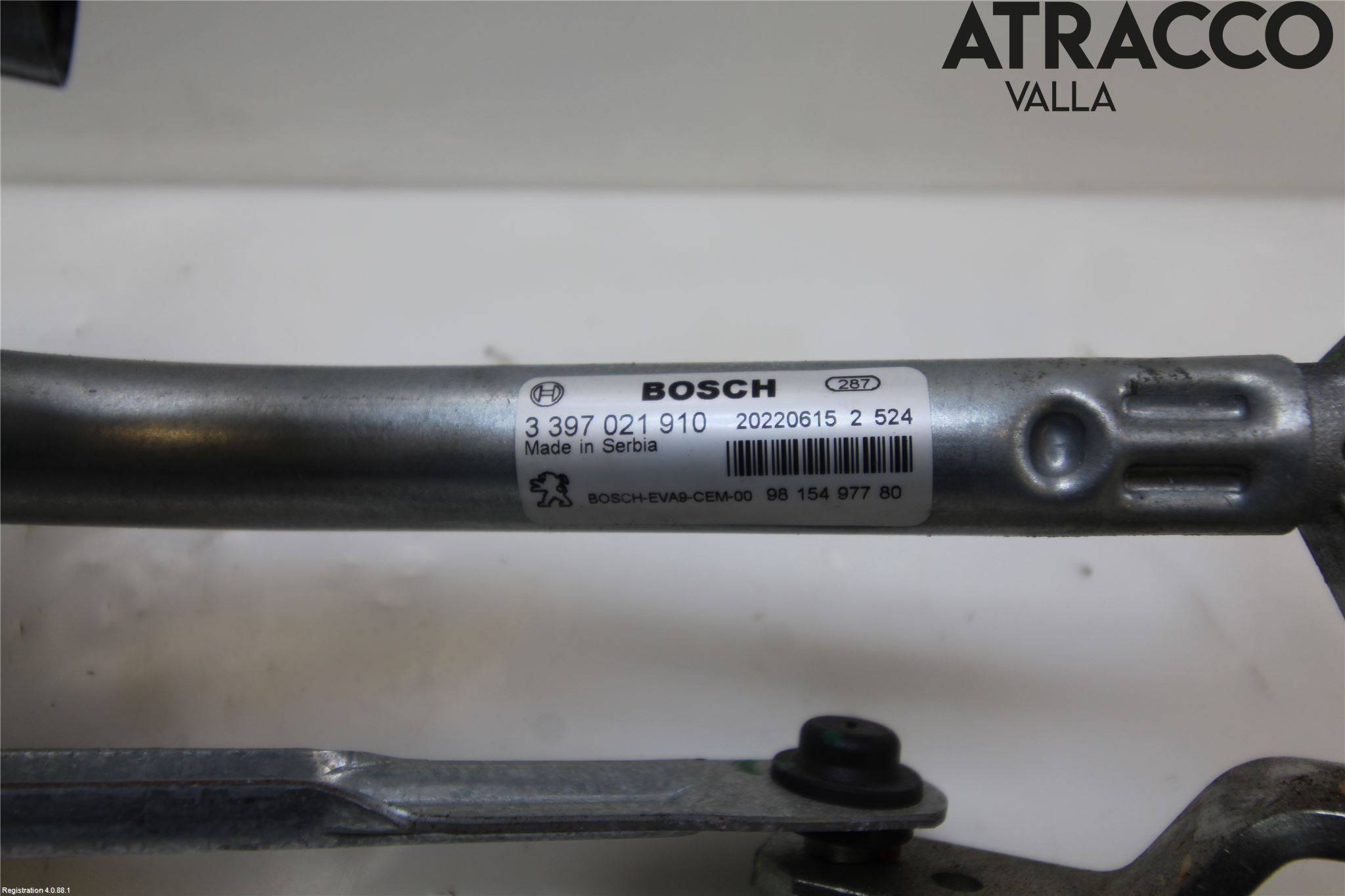 Citroen COTROEN C3 17-24 Viskeroverføring Frontrute