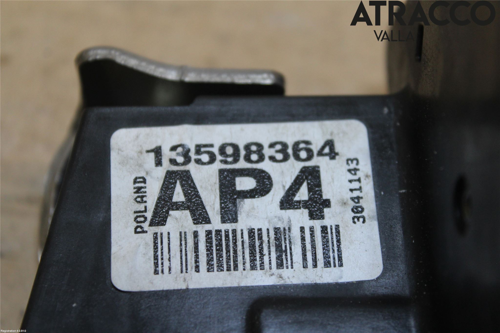 Opel ASTRA K 16-22 Dørlås - Låsekasse