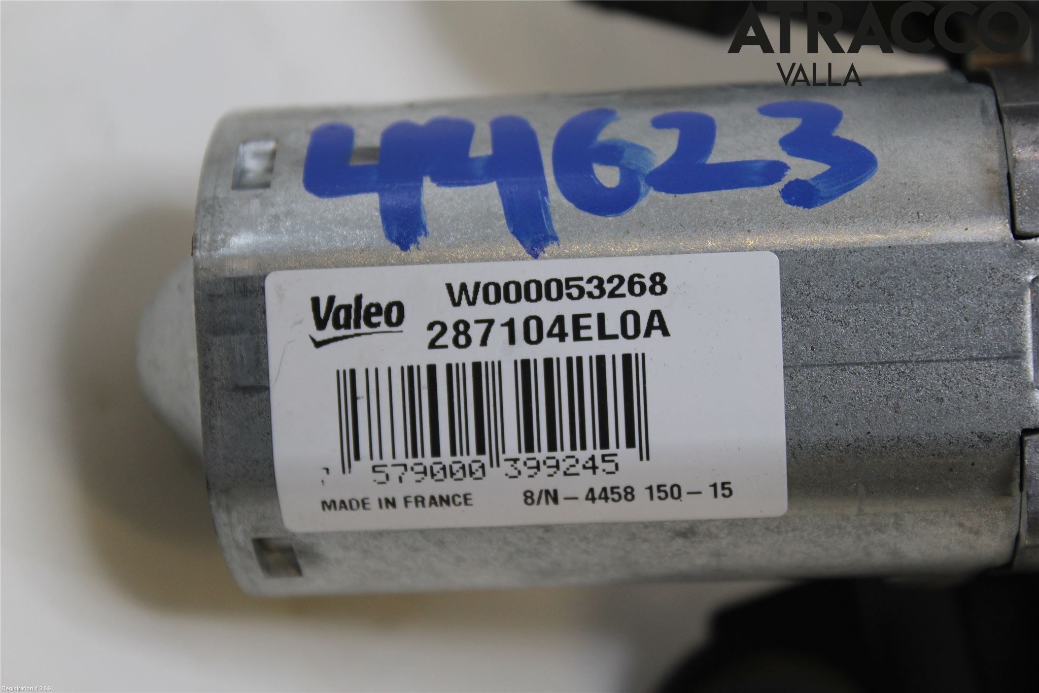 Nissan QASHQAI 14-17 Viskermotor Bakluke