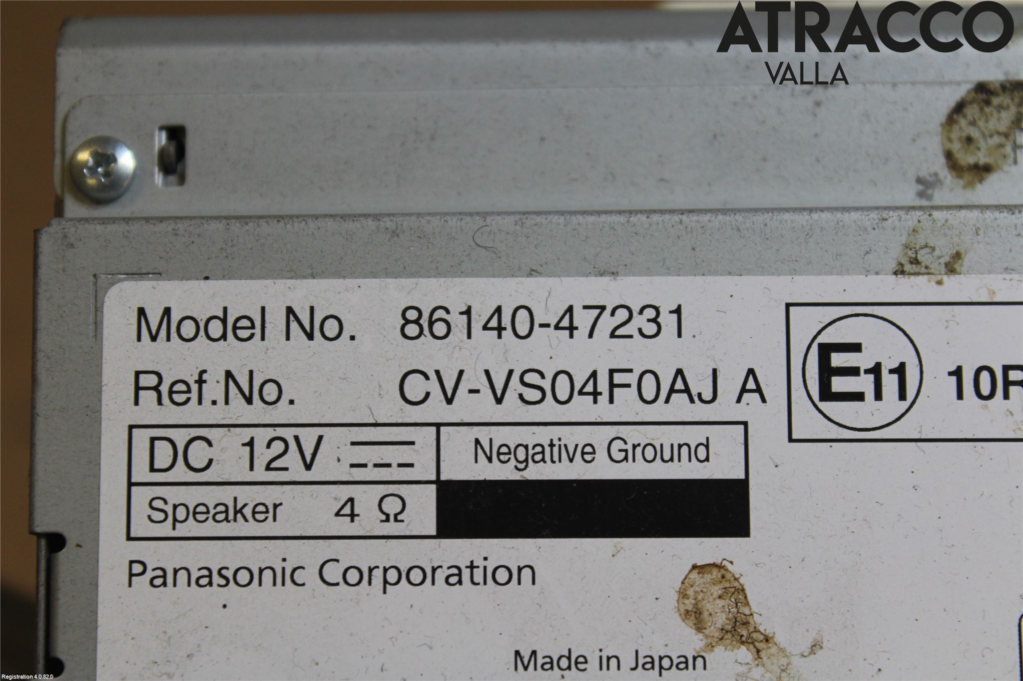 Toyota PRIUS+ ZVW40 12-20 Stereo Radio Med Cd