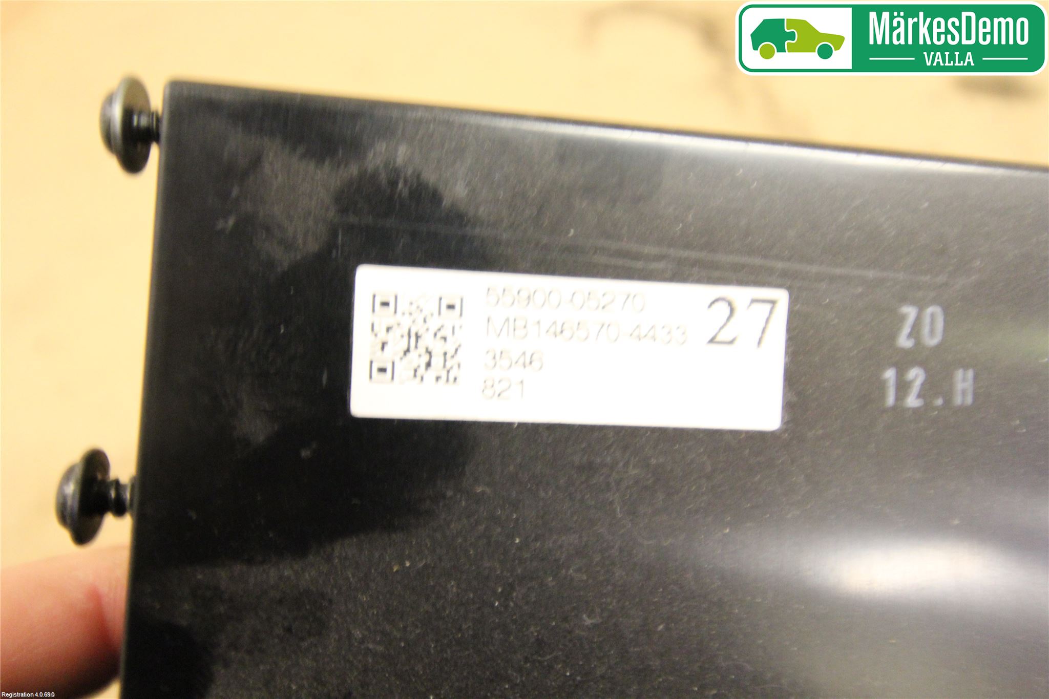 Toyota AVENSIS 07-08 Varme Ac Betjening-Display