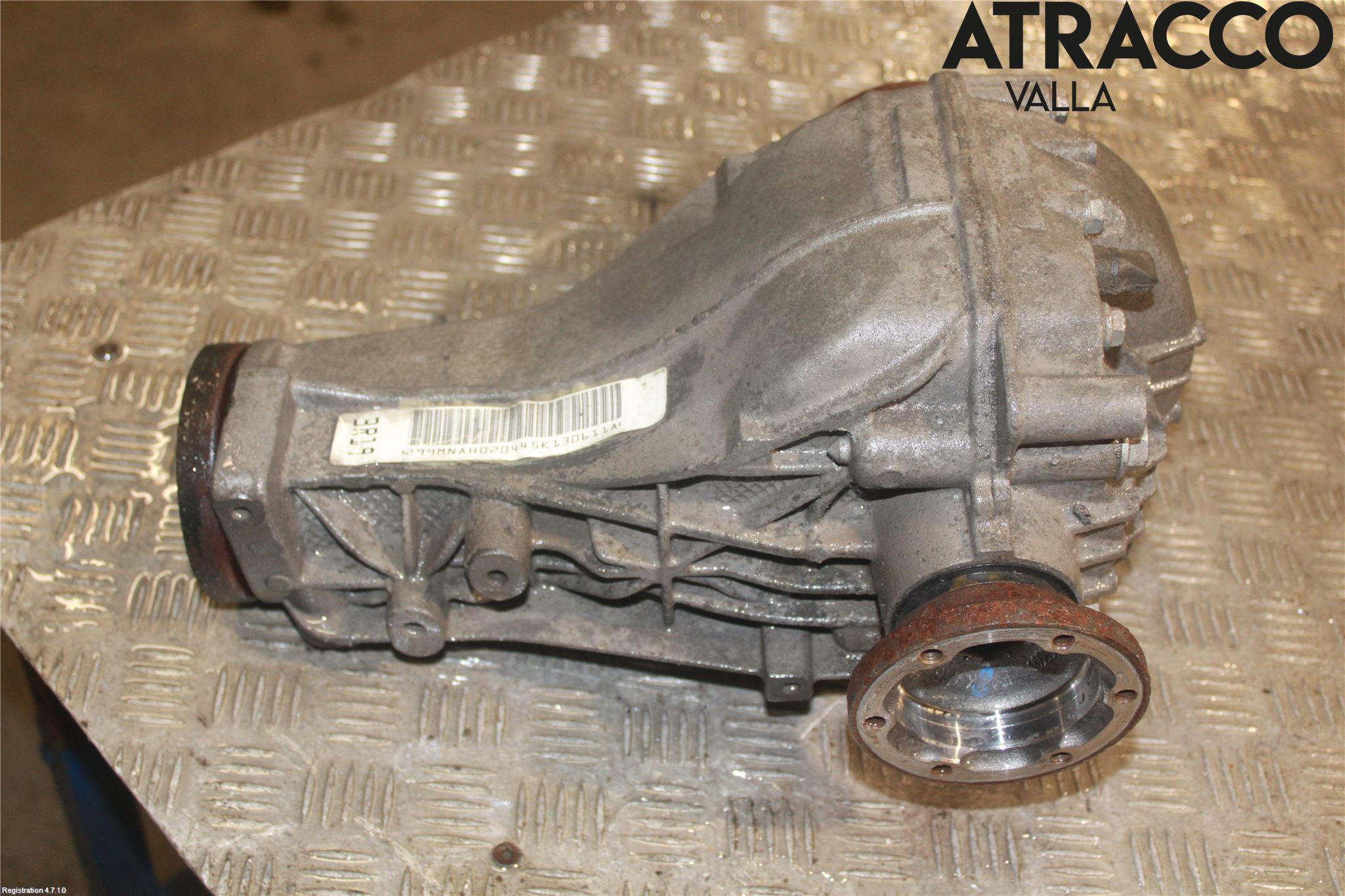 Audi A4 12-15 Bakaksel Kardang Bak -Diff