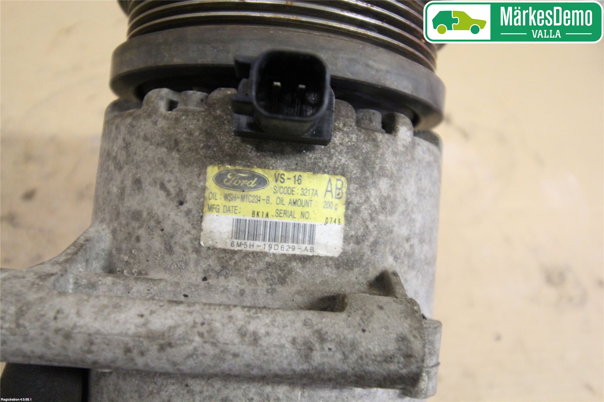 Ford FOCUS     04-07 Varme Ac Kompressor