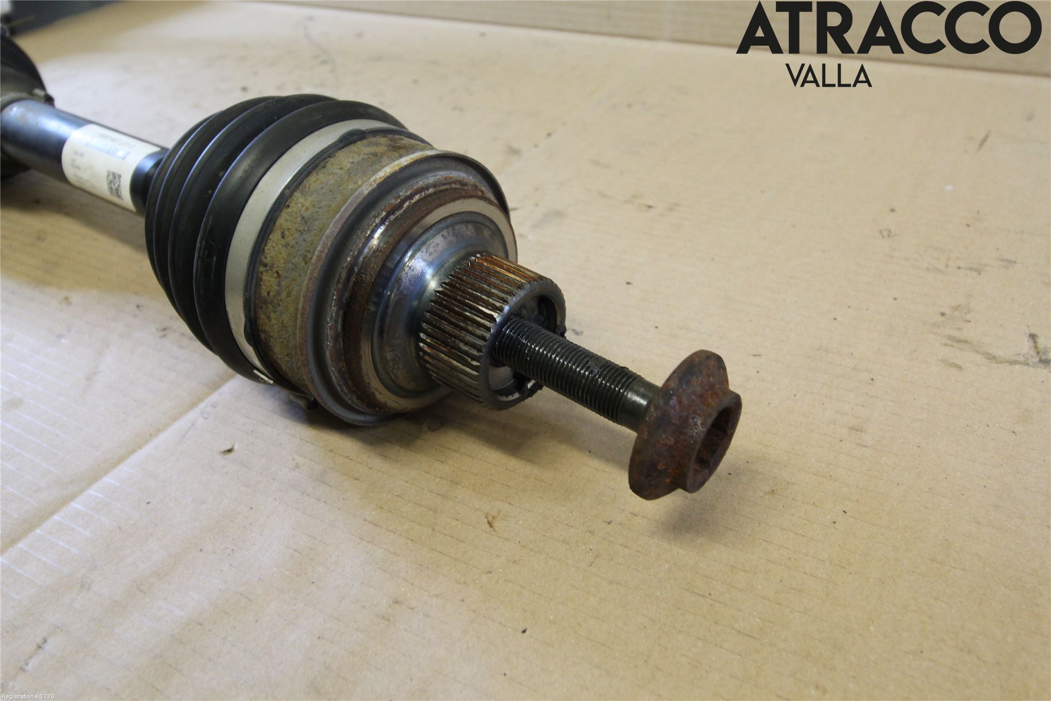 Audi A4/S4 B9 16-19 Drivaksel Foran Kompl Venstre