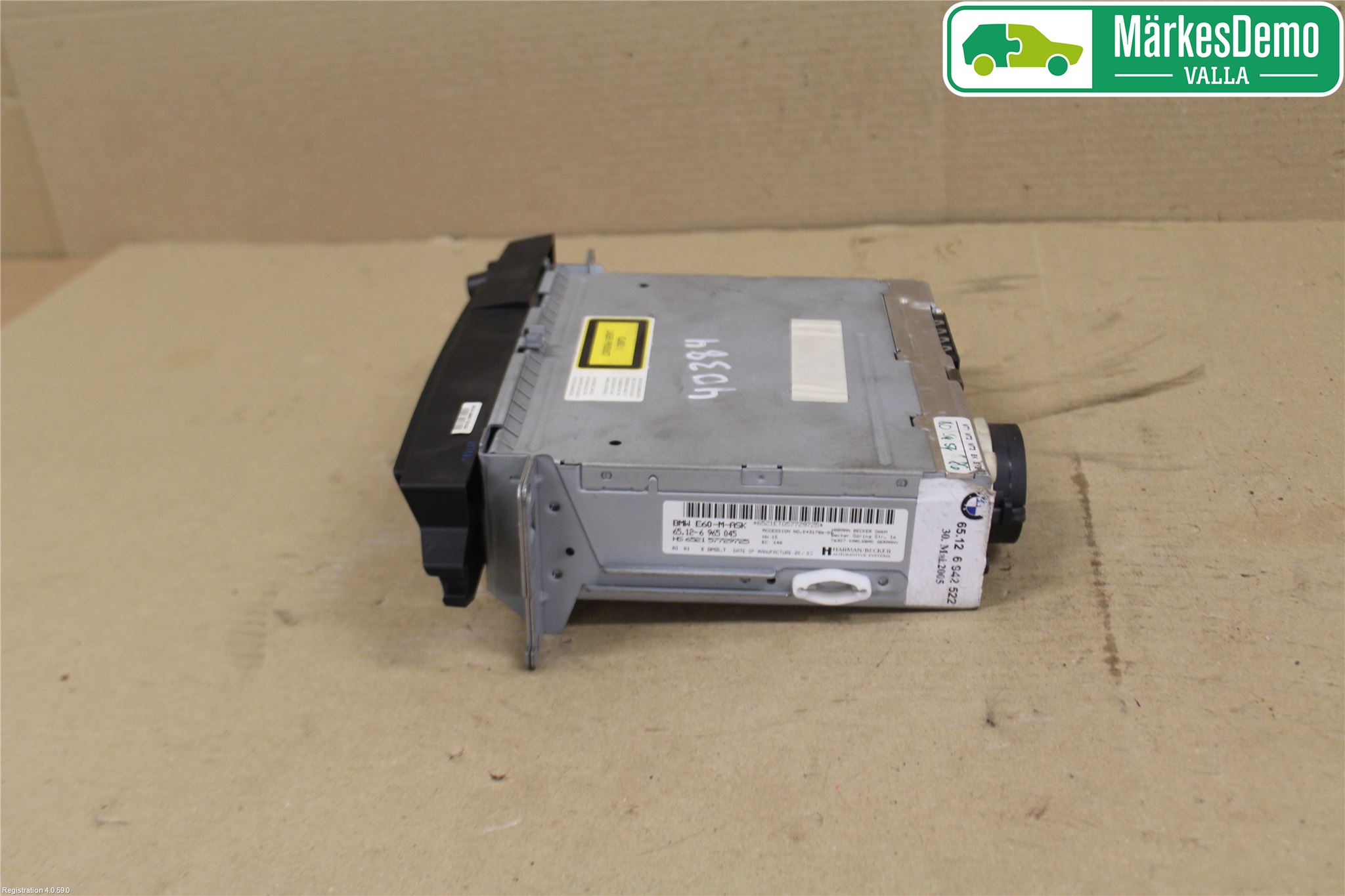 BMW 5 E60/61 Sed/Tou 02-10 Stereo Radio Med Cd