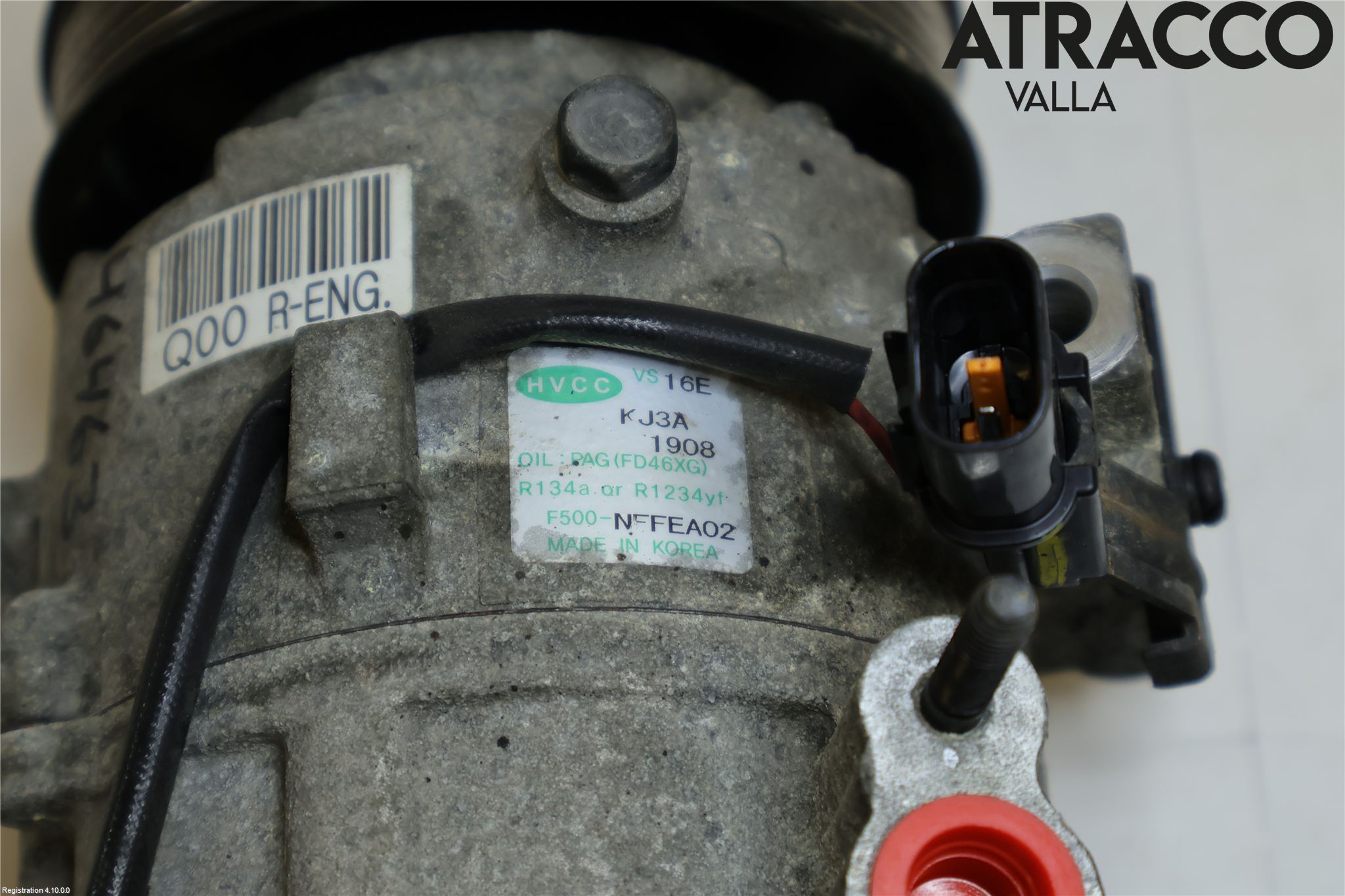 Kia SPORTAGE (QL) 16-21 Varme Ac Kompressor