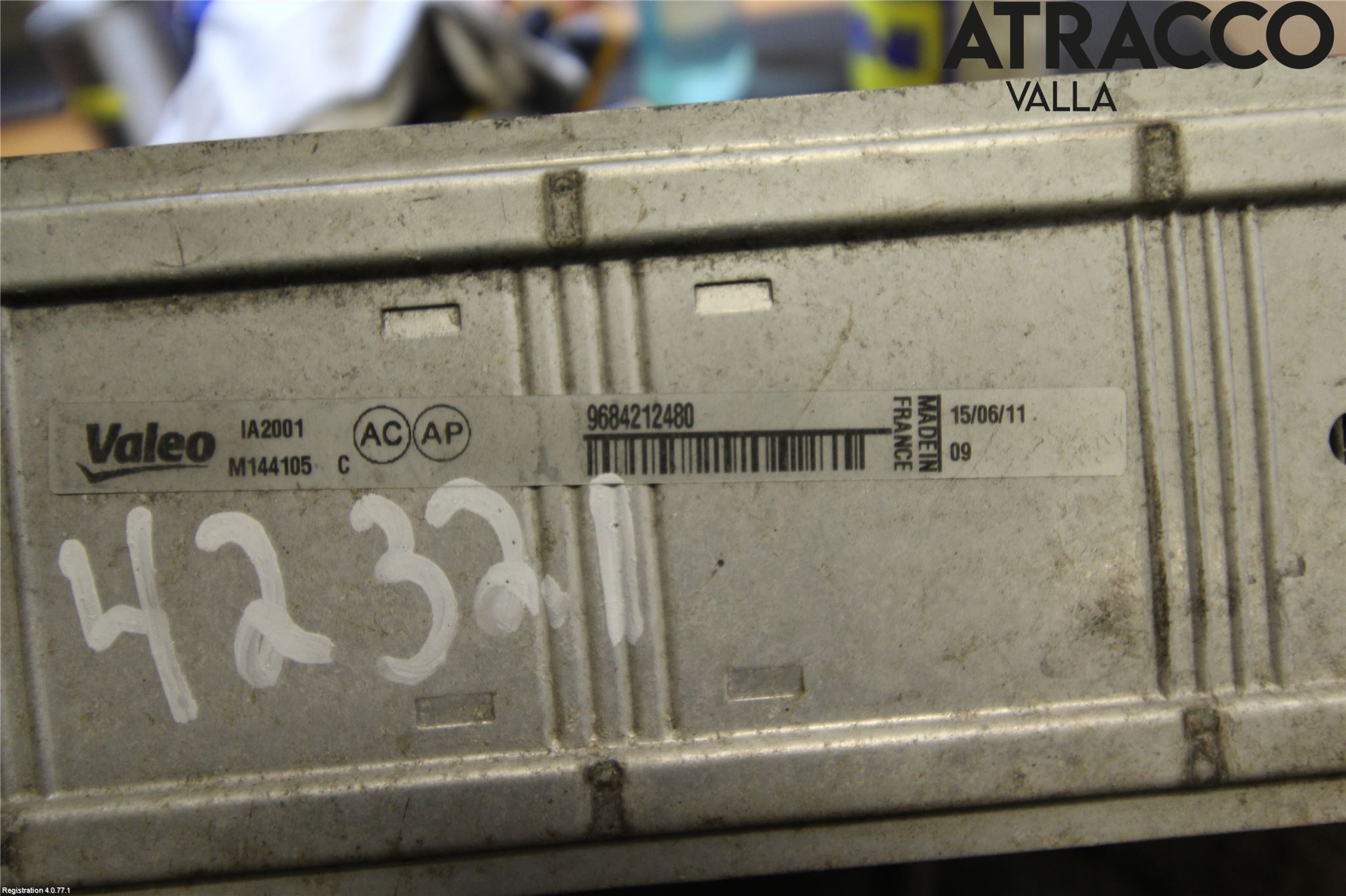 Peugeot 308 08-13 Intercooler Radiator