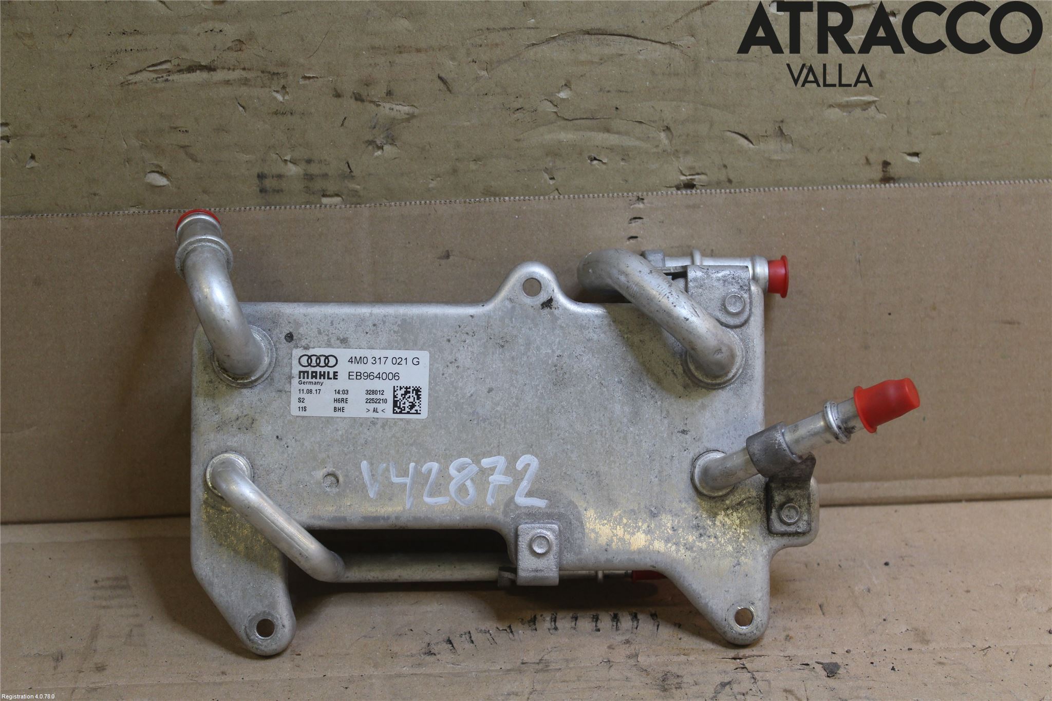 Audi A4/S4 B9 16-19 Radiator Oljekjøler Automatgea