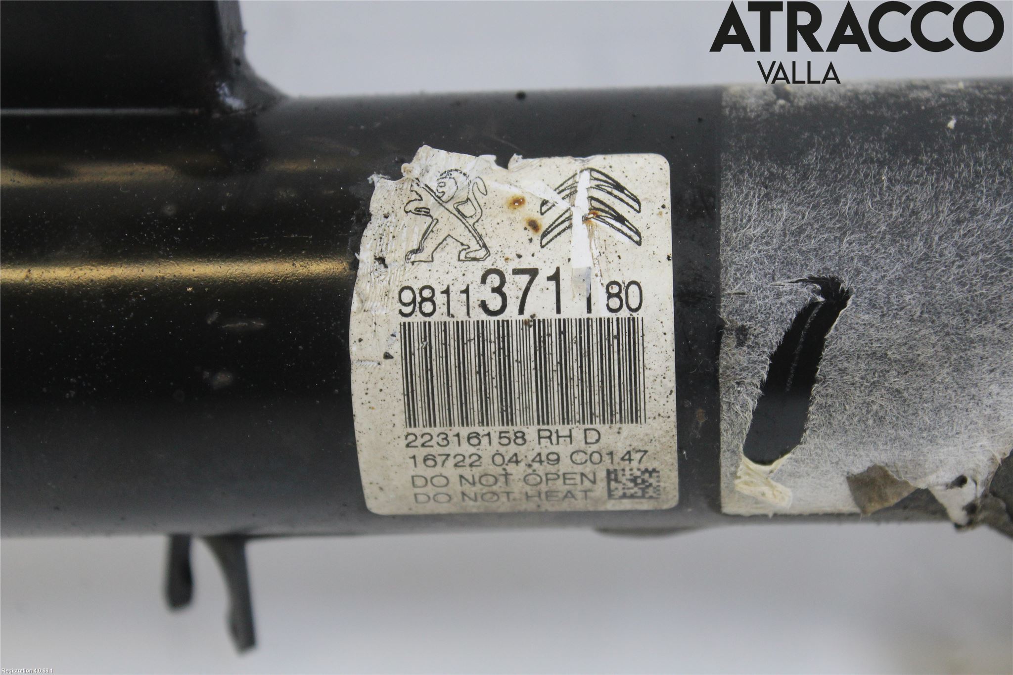 Citroen COTROEN C3 17-24 Fjærbein Foran Høyre