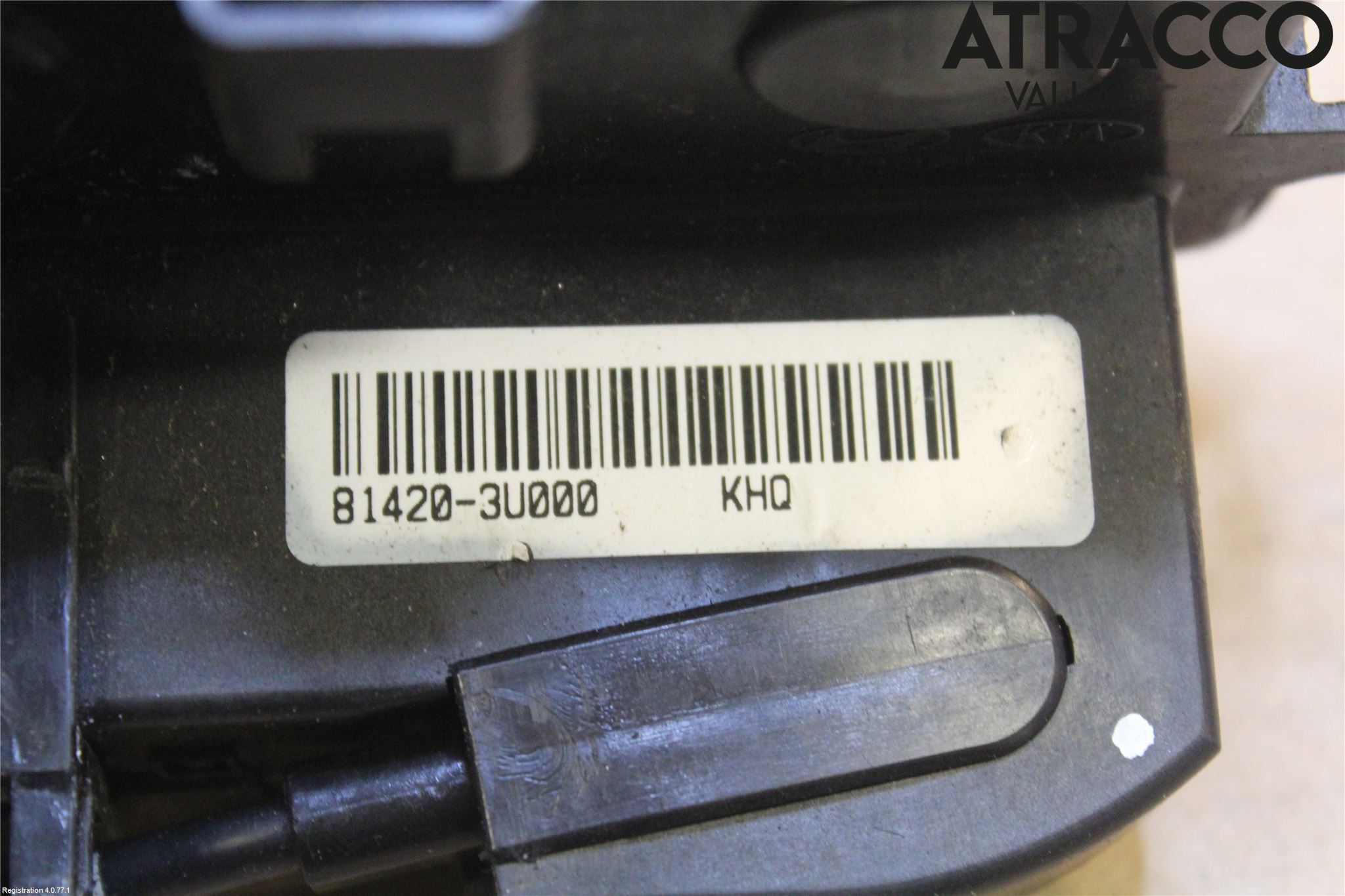 Kia SPORTAGE (SL) 11-15 Dørlås - Låsekasse