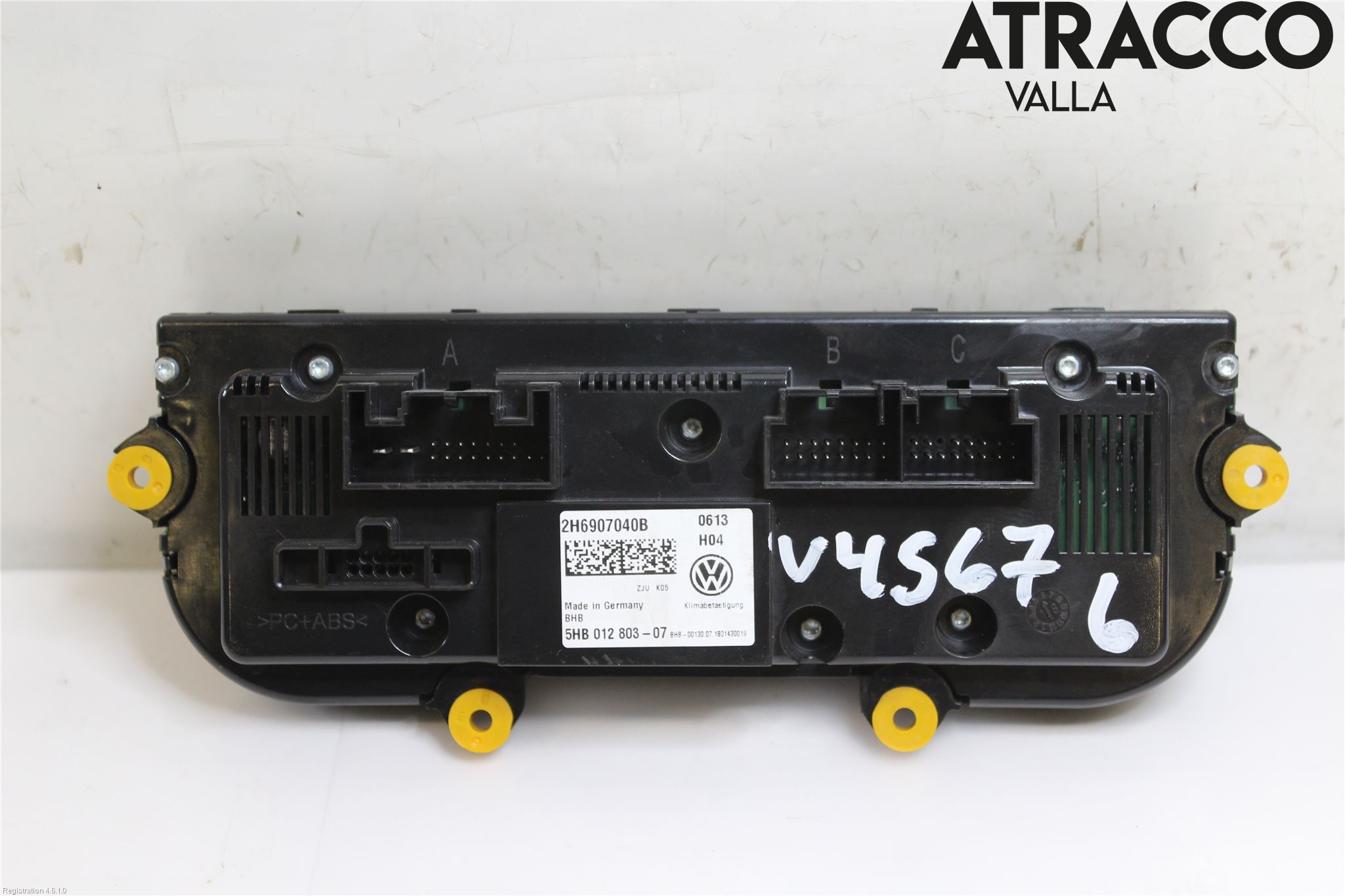 Volkswagen VW AMAROK 2H 10-22 Varme Ac Betjening-Display