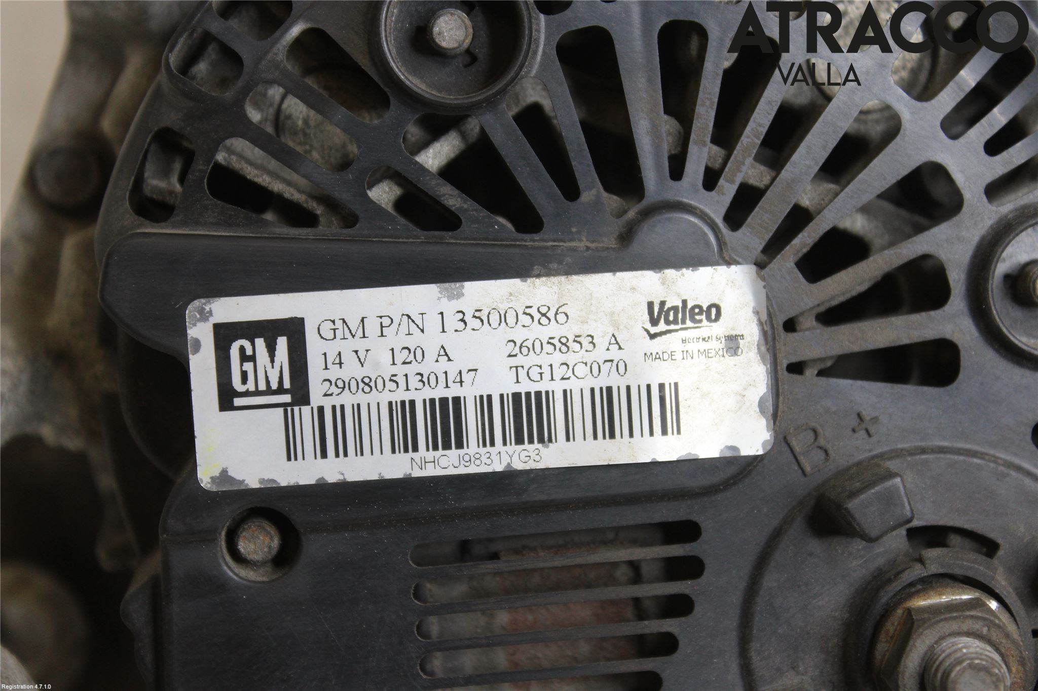 Opel ASTRA J 10-15 Dynamo