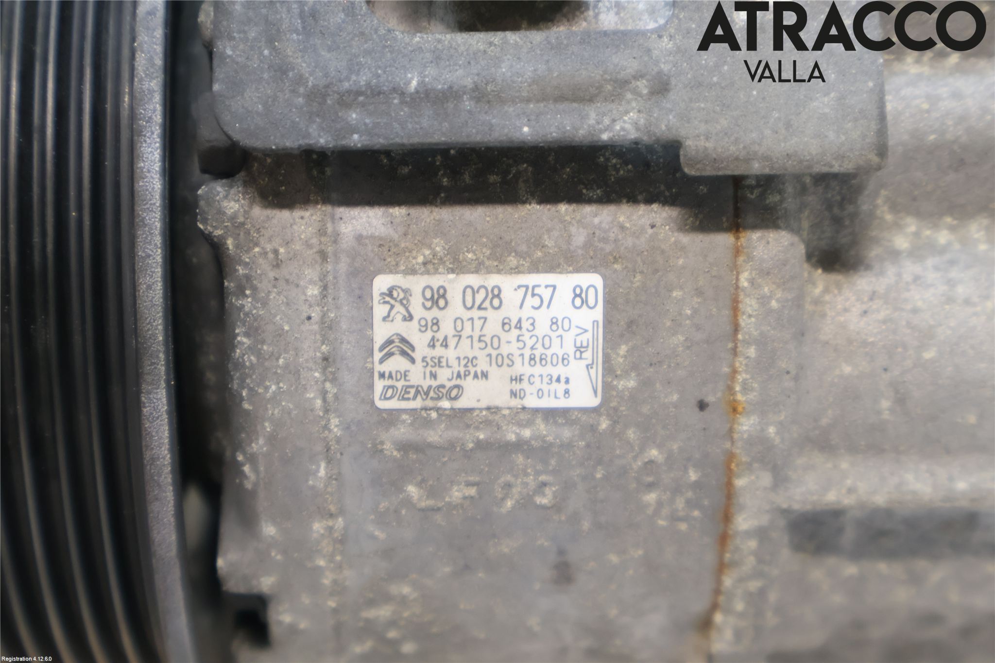 Citroen C4 II 11-18 Varme Ac Kompressor