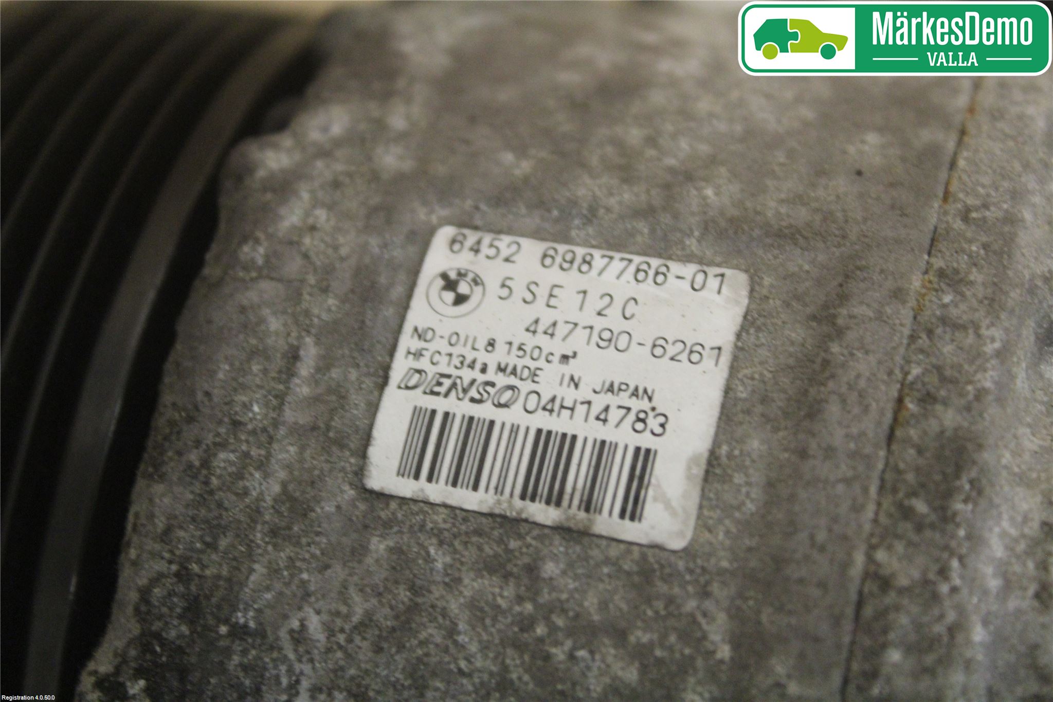 BMW 3 E90/91 SED/TOU 05-12 Varme Ac Kompressor
