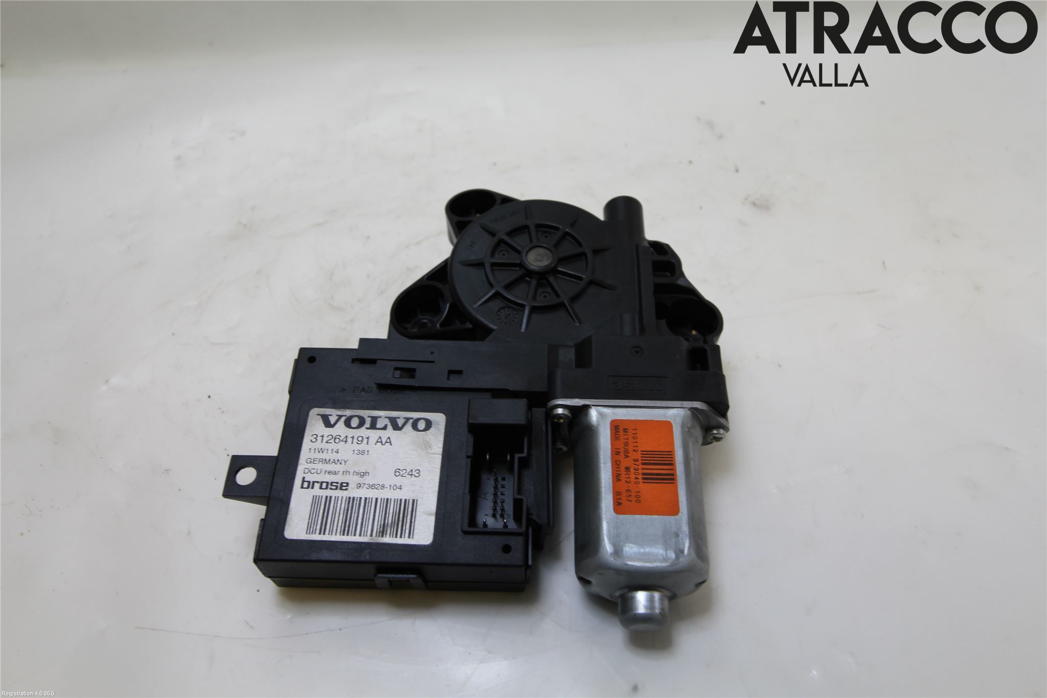 Volvo V50 08-12 Vindusheismotor