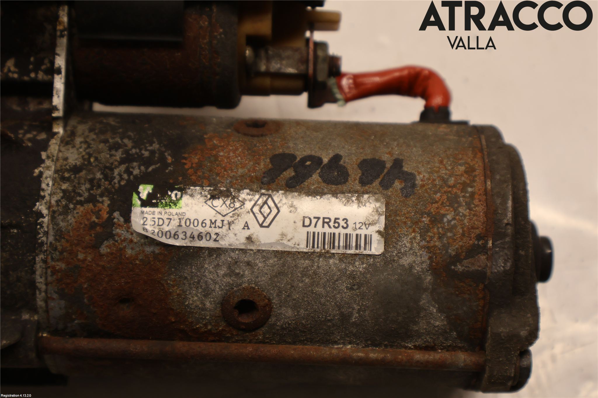 Opel VIVARO 01-14 Startmotor Diesel