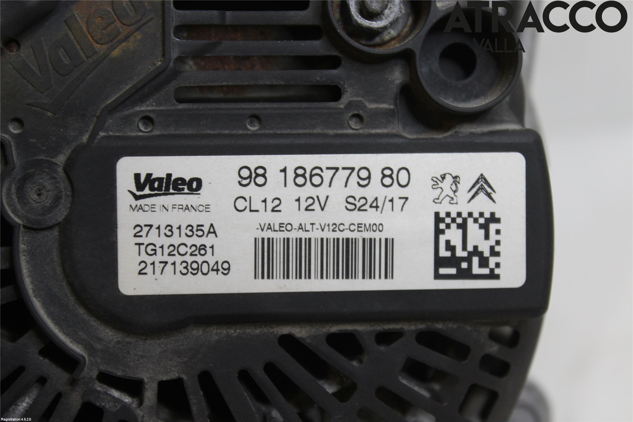 Peugeot 308 14-21 Dynamo
