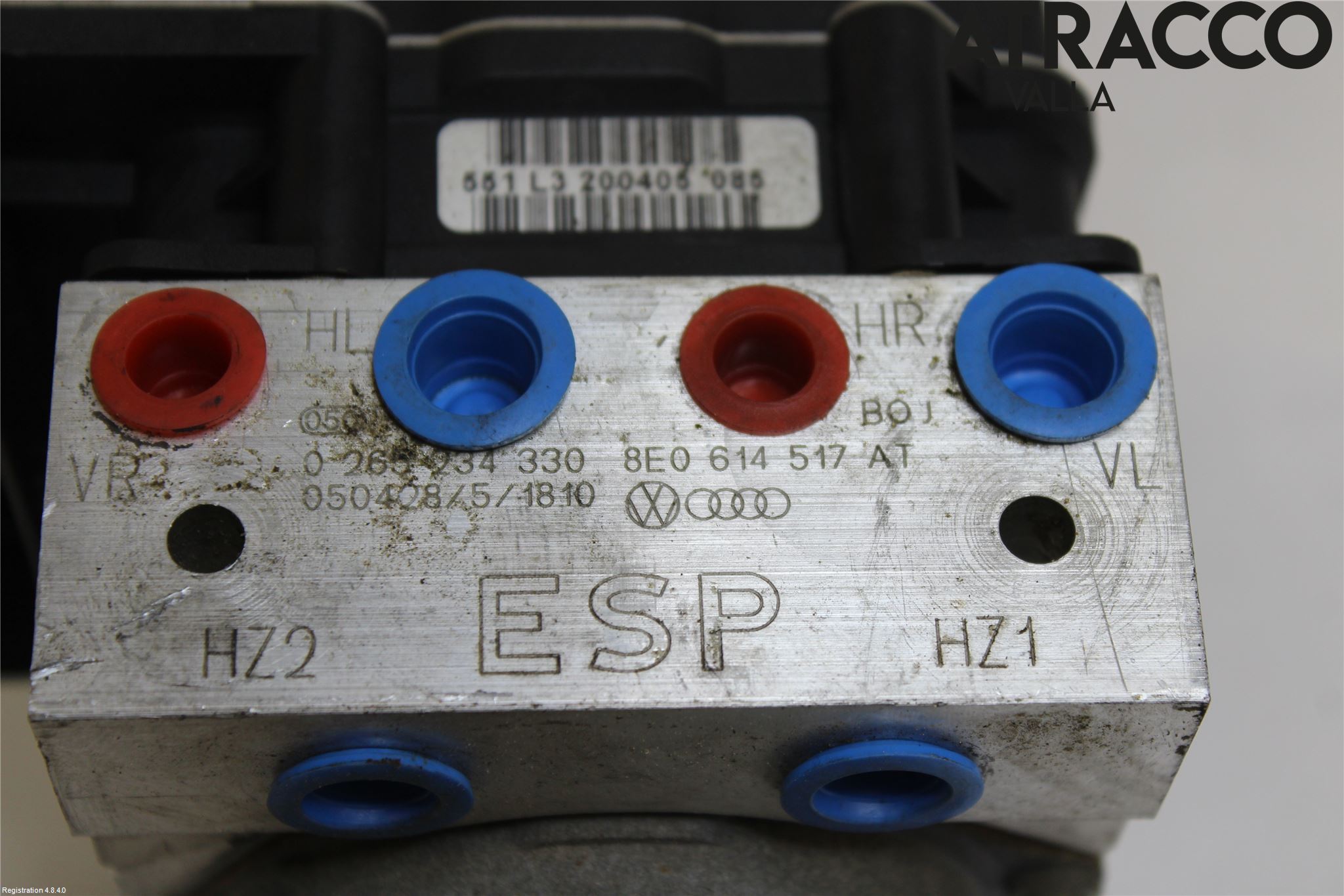 Audi A4/S4 05-07 Abs Hydraulikkaggregat