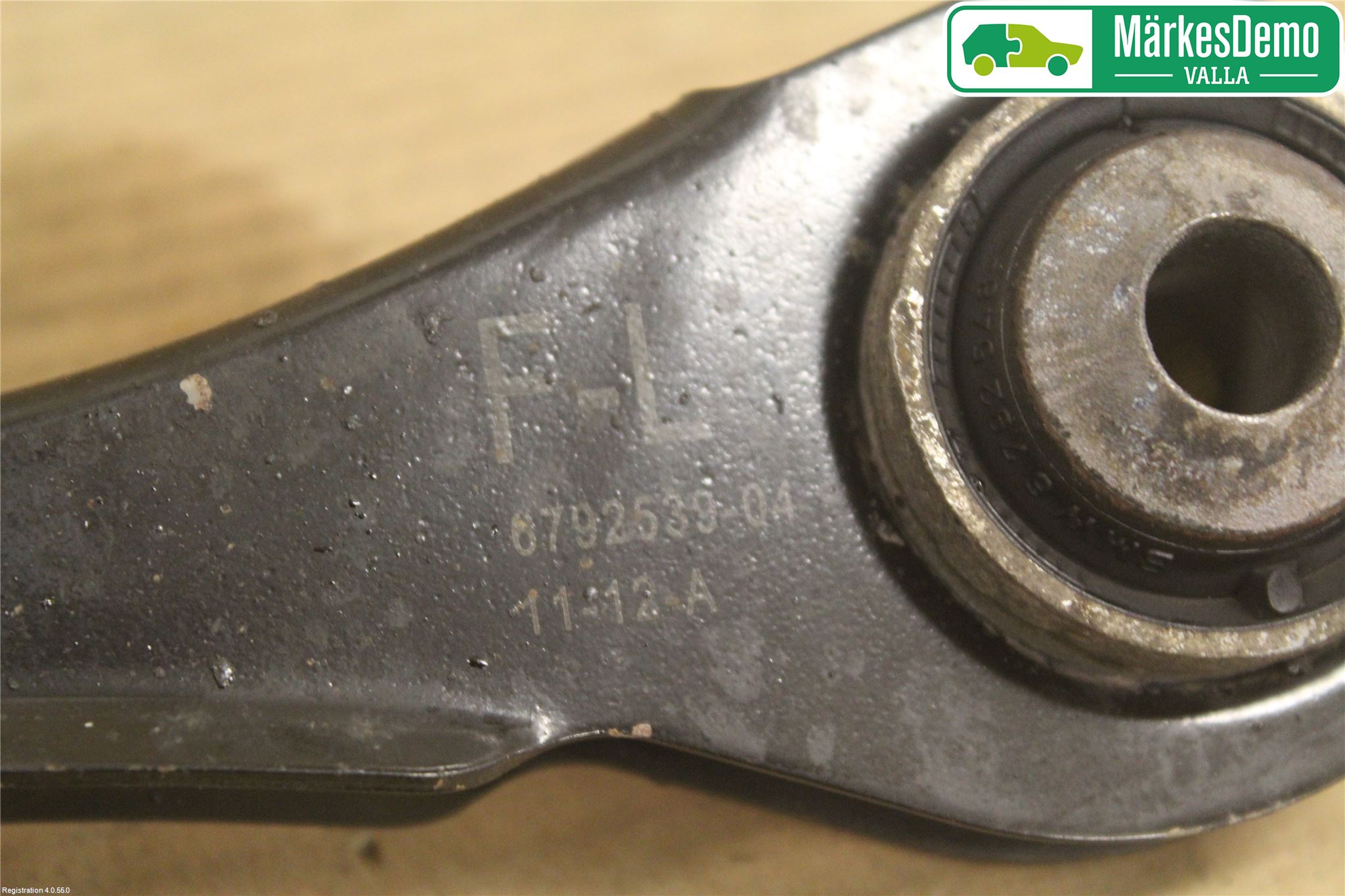 BMW 3 F30/F31/F80 12-19 Bærearm Bak Venstre Øvre
