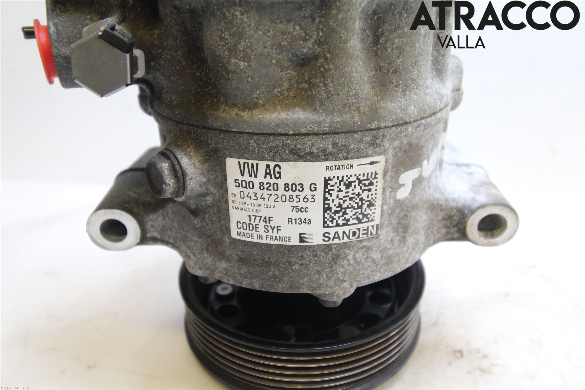 Volkswagen VW POLO 10-17 Varme Ac Kompressor