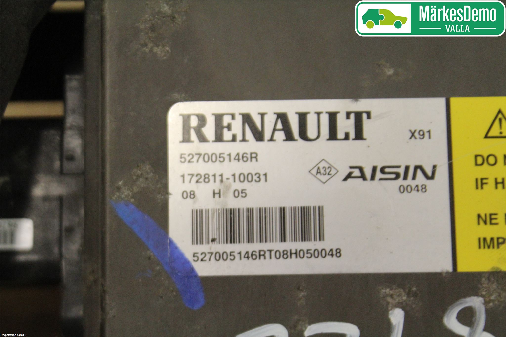 Renault LAGUNA III 08-10 Styreenhet Navgir Elektrisk