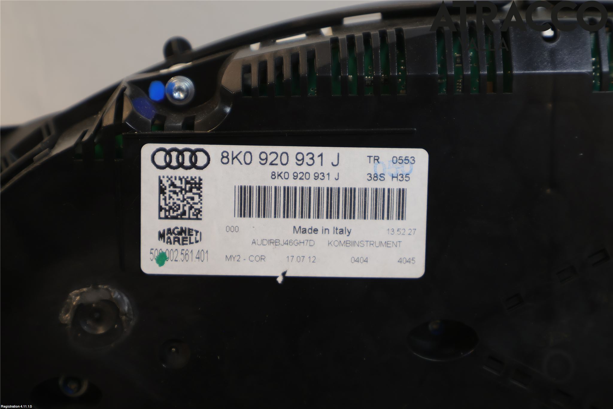 Audi A4 12-15 Instr Kombinert