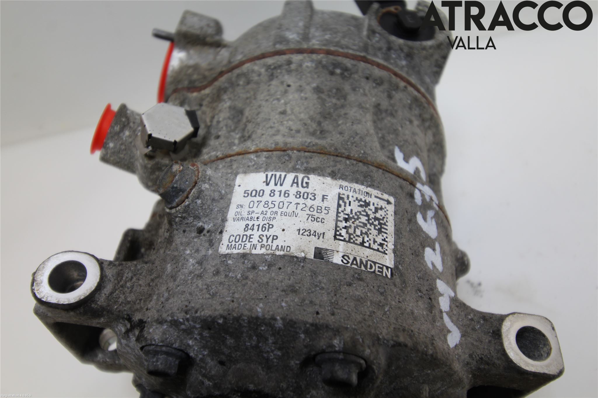 Skoda FABIA 15-21 Varme Ac Kompressor