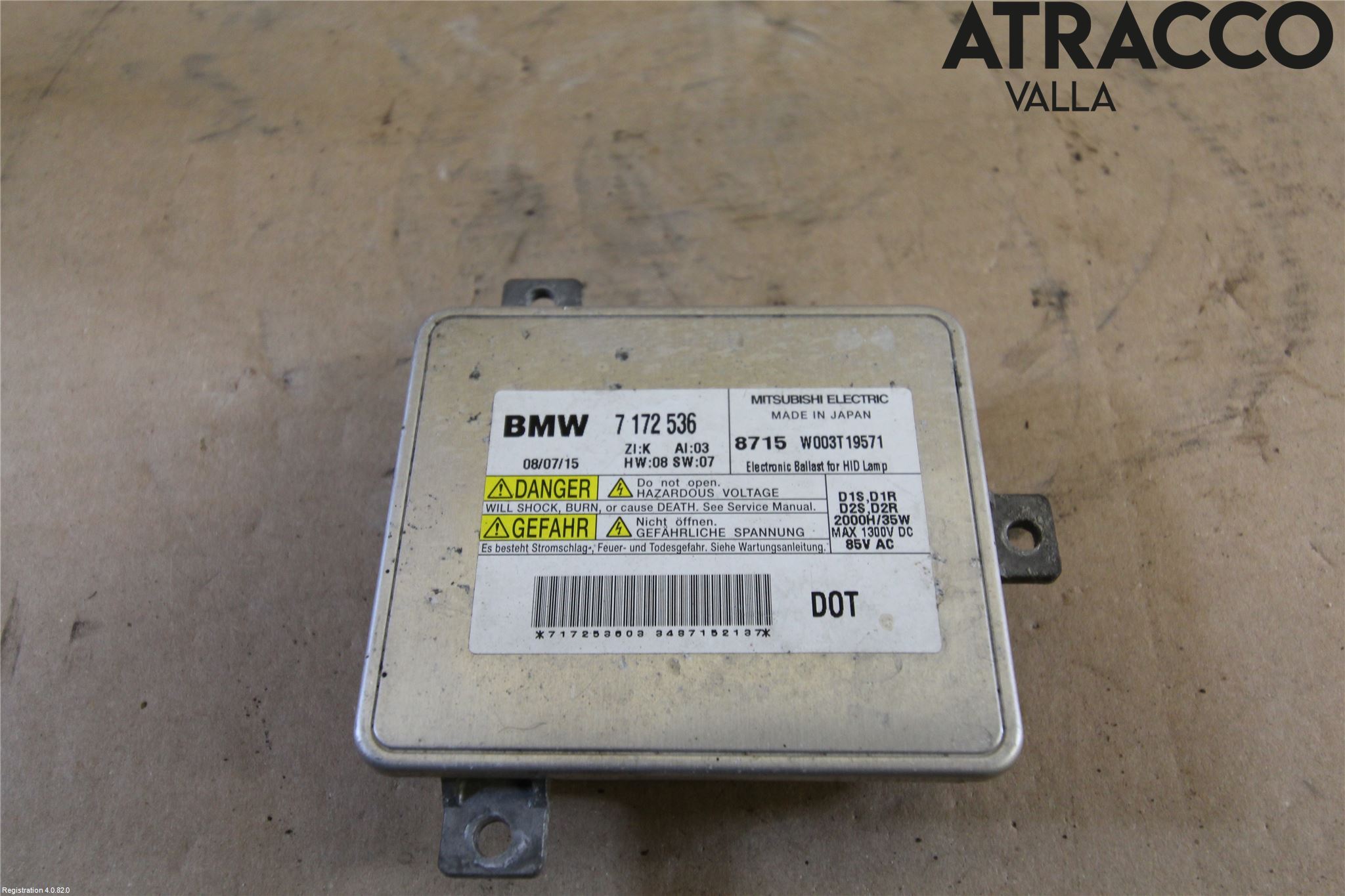 BMW 3 E90/91 SED/TOU 05-12 Styreenhet Xenon