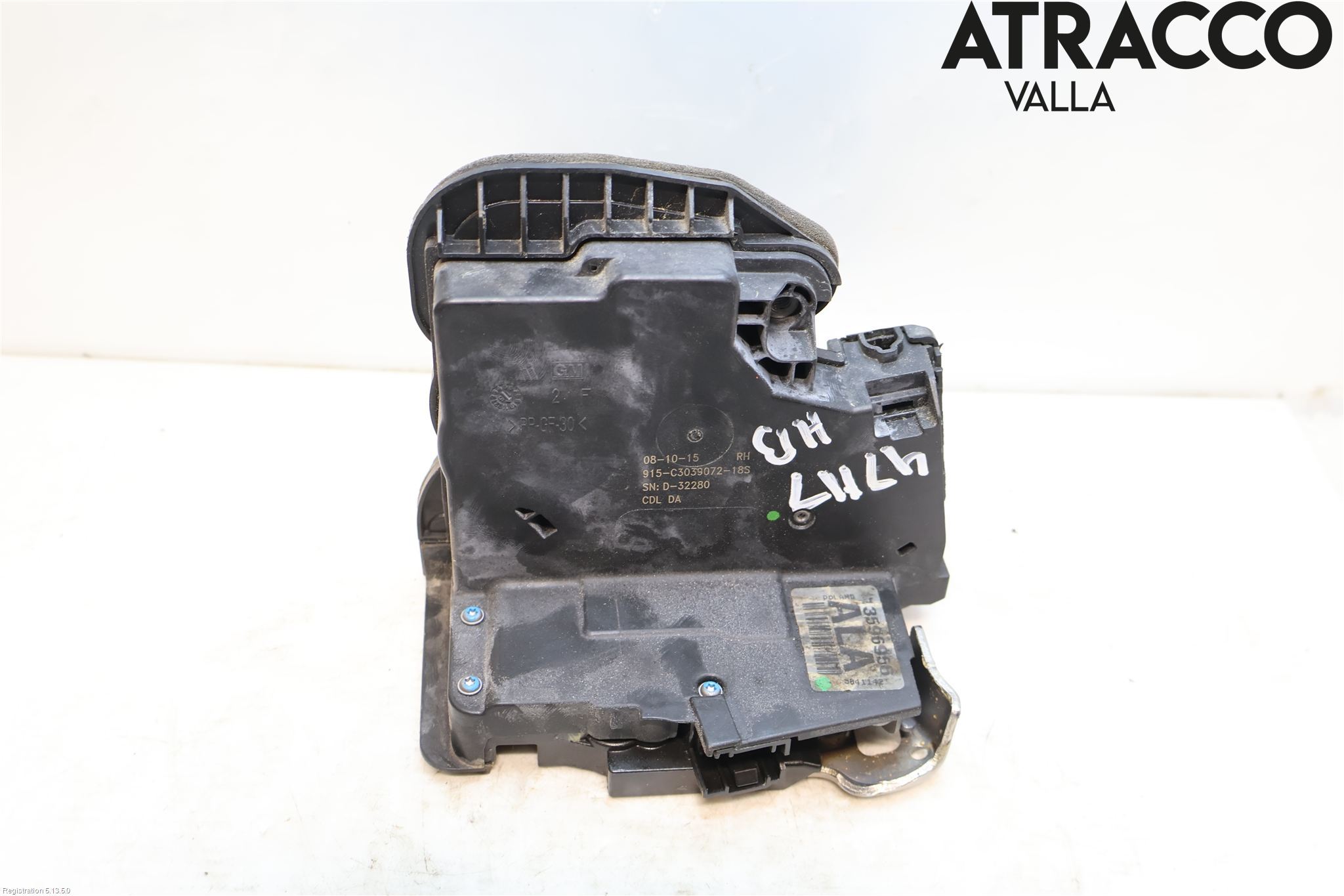 Opel ASTRA K 16-22 Dørlås - Låsekasse