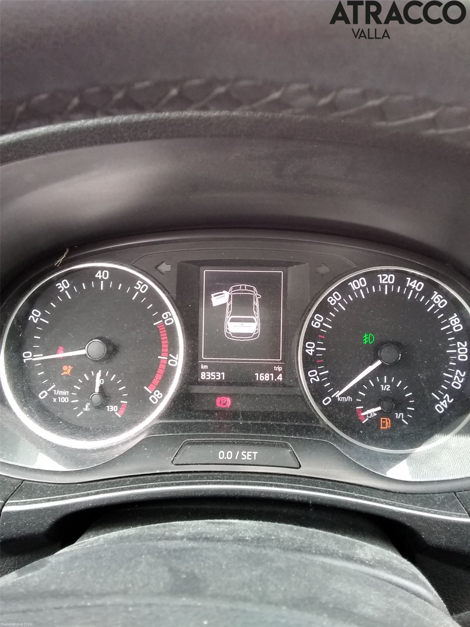 Skoda FABIA 15-21 Instr Kombinert