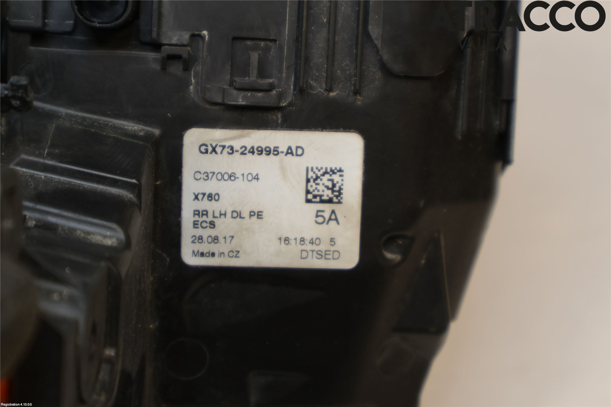 Jaguar XE (X760) 15-24 Dørlås - Låsekasse