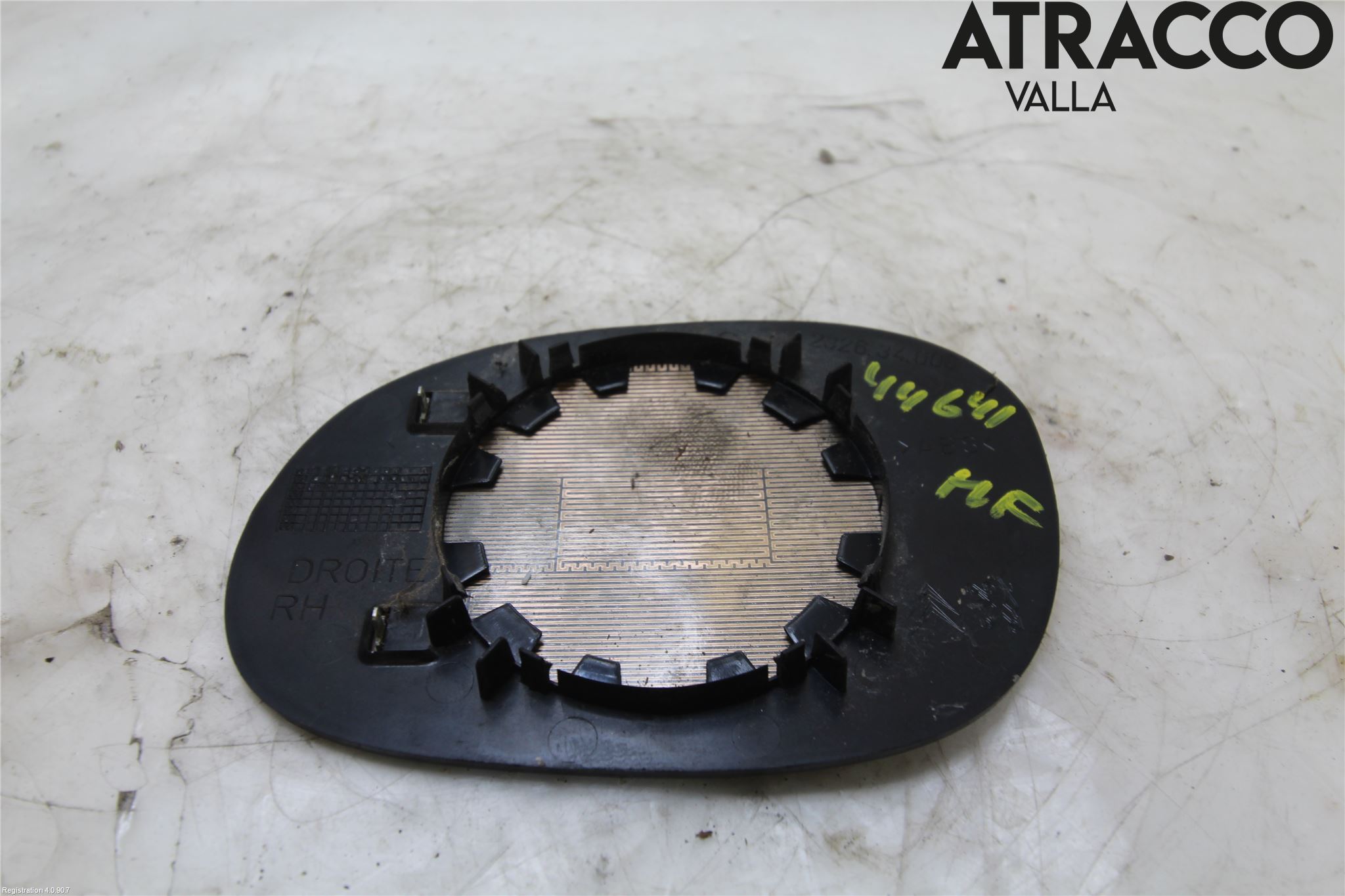 Peugeot 206 98-09 Speil Glass H