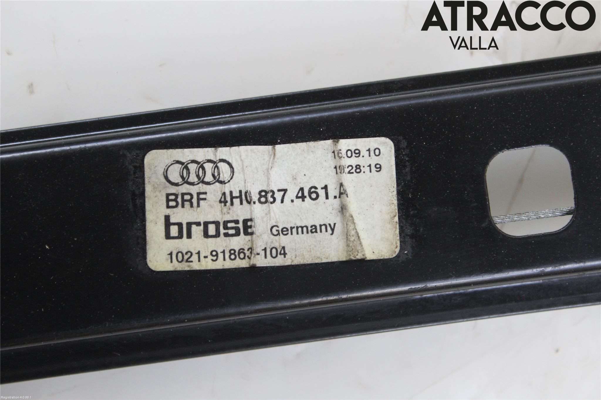 Audi A8/S8 4H 10-17 Vindusheis