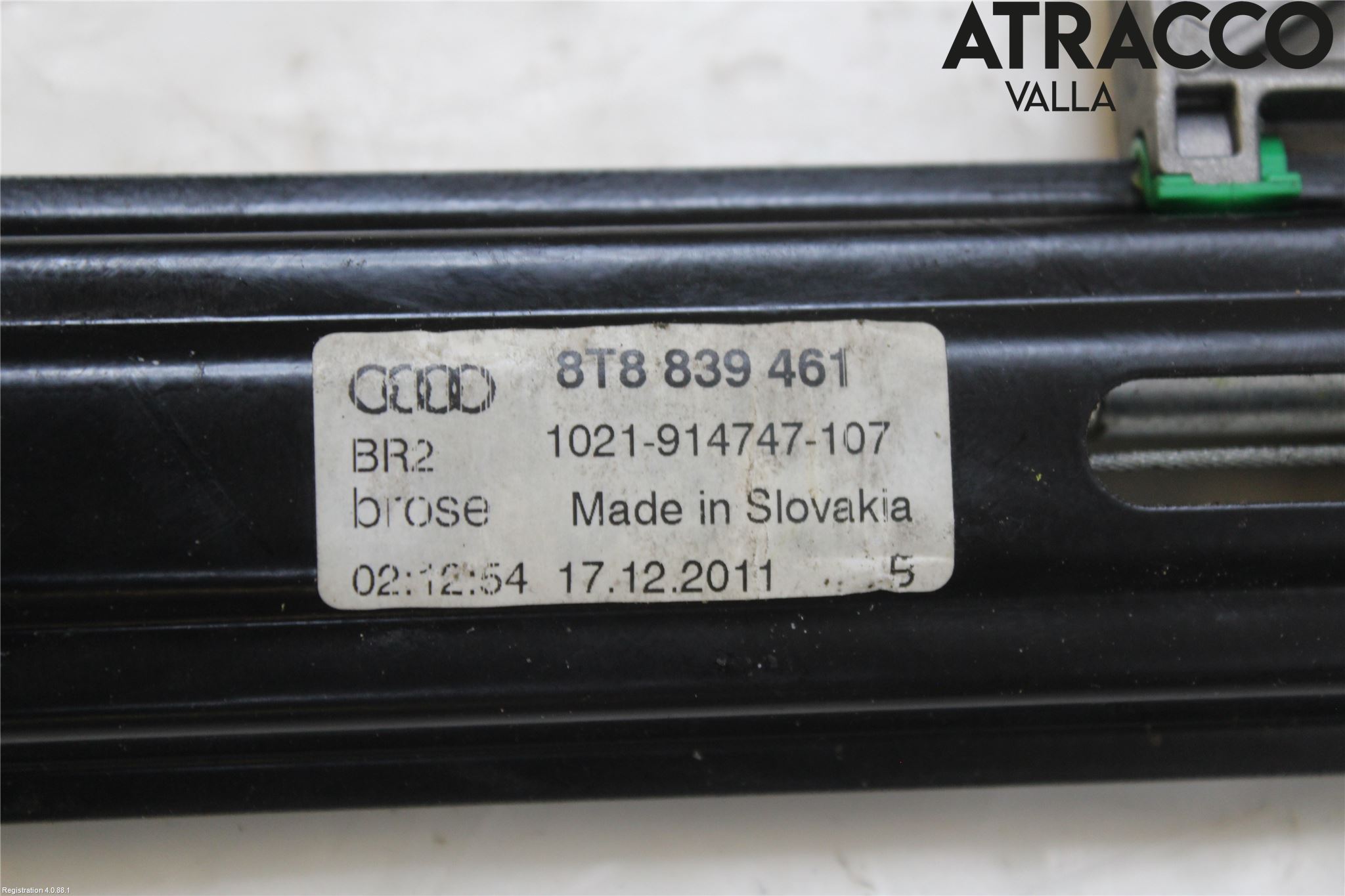 Audi A5 07-16 Vindusheis
