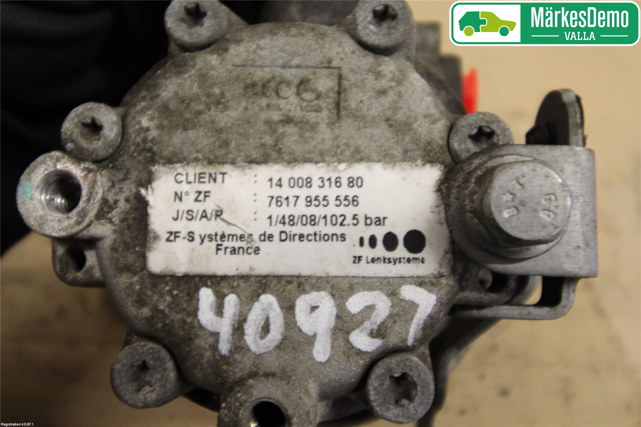 Peugeot EXPERT 07-14 Servo Pumpe