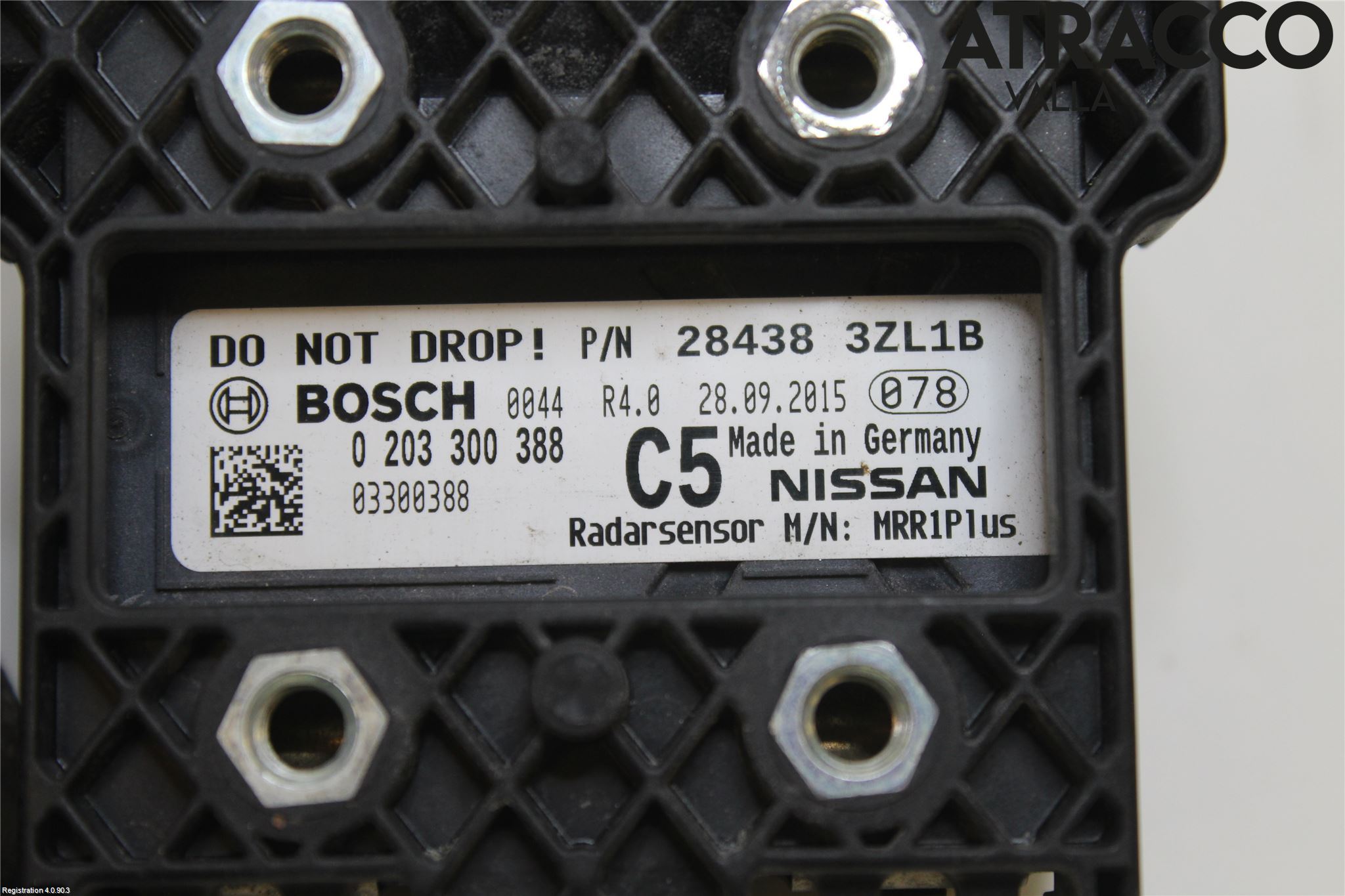 Nissan PULSAR Sensor Kollisjonsbeskyttelse