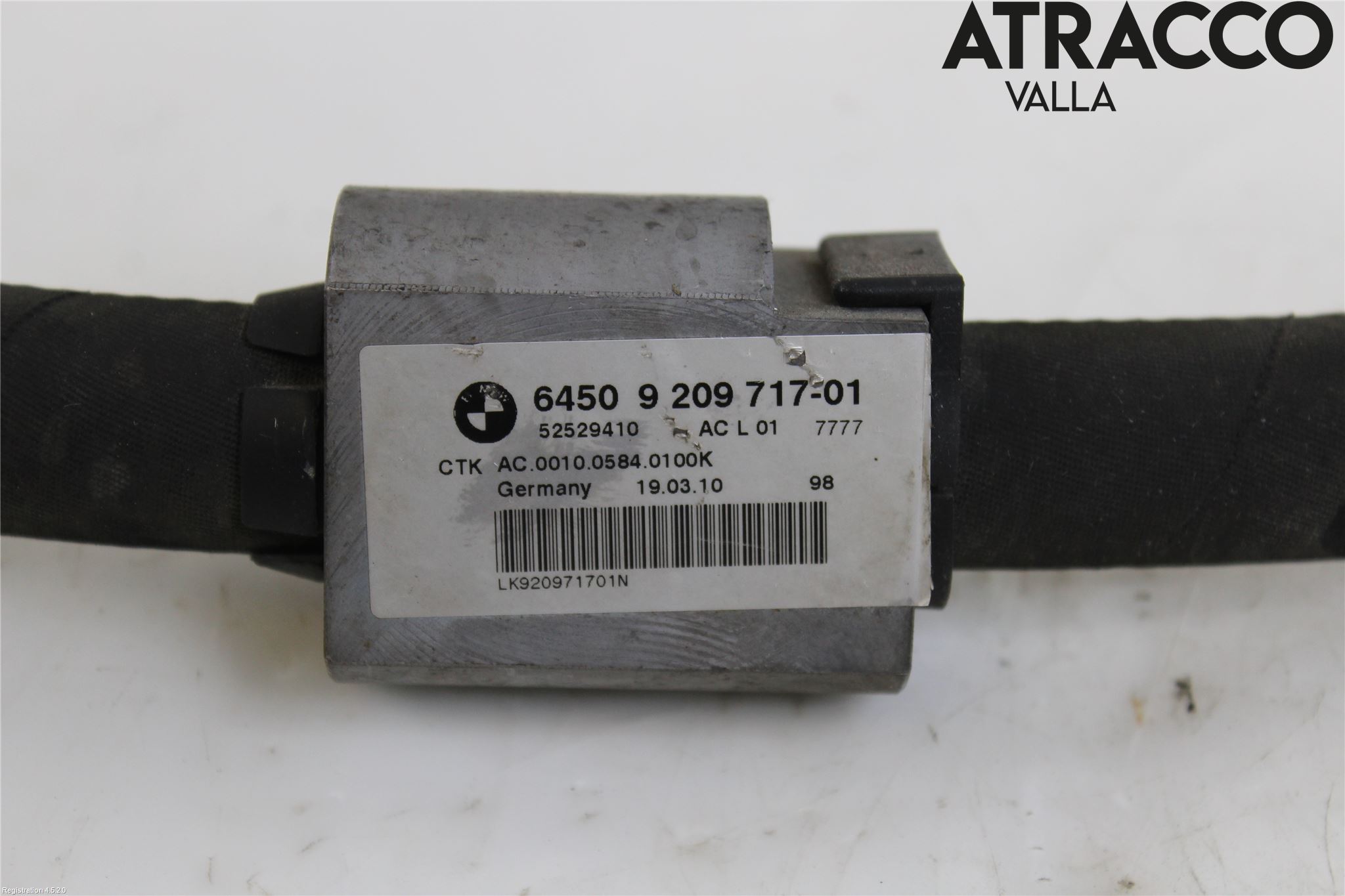 BMW 3 E92/93 Coupé/Cab 05-14 Varme Ac Slange - Rør