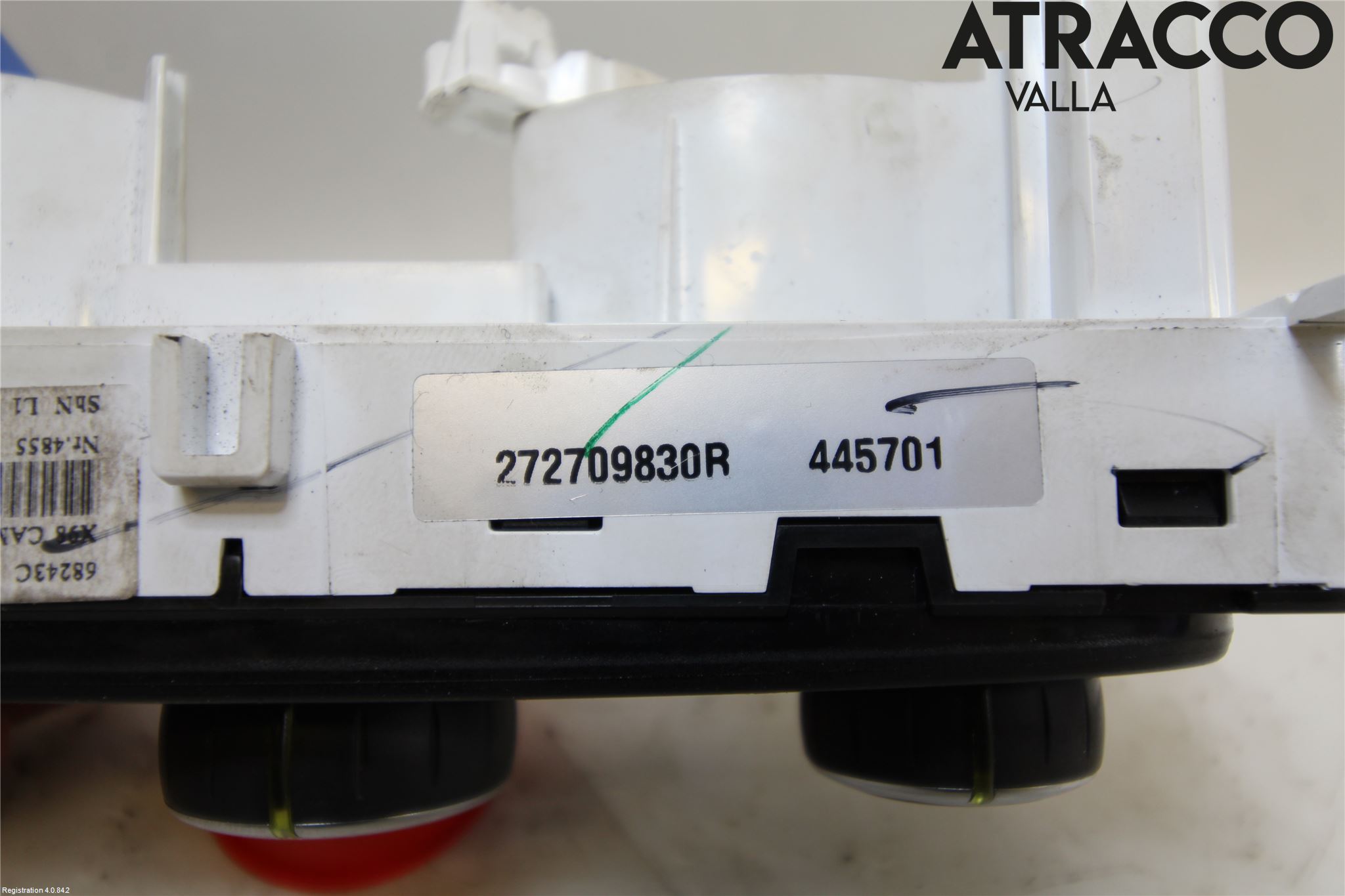 Renault CLIO IV 16-19 Varme Ac Betjening-Display