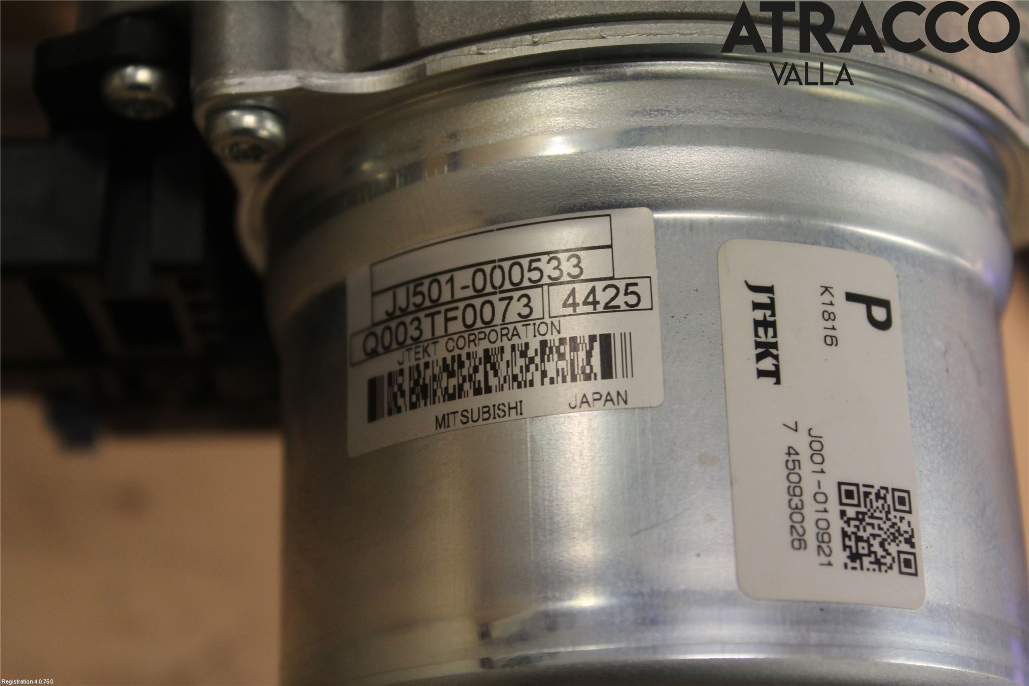 Mazda 3 III 14-19 Rattakselaggregat Innebygd Servo