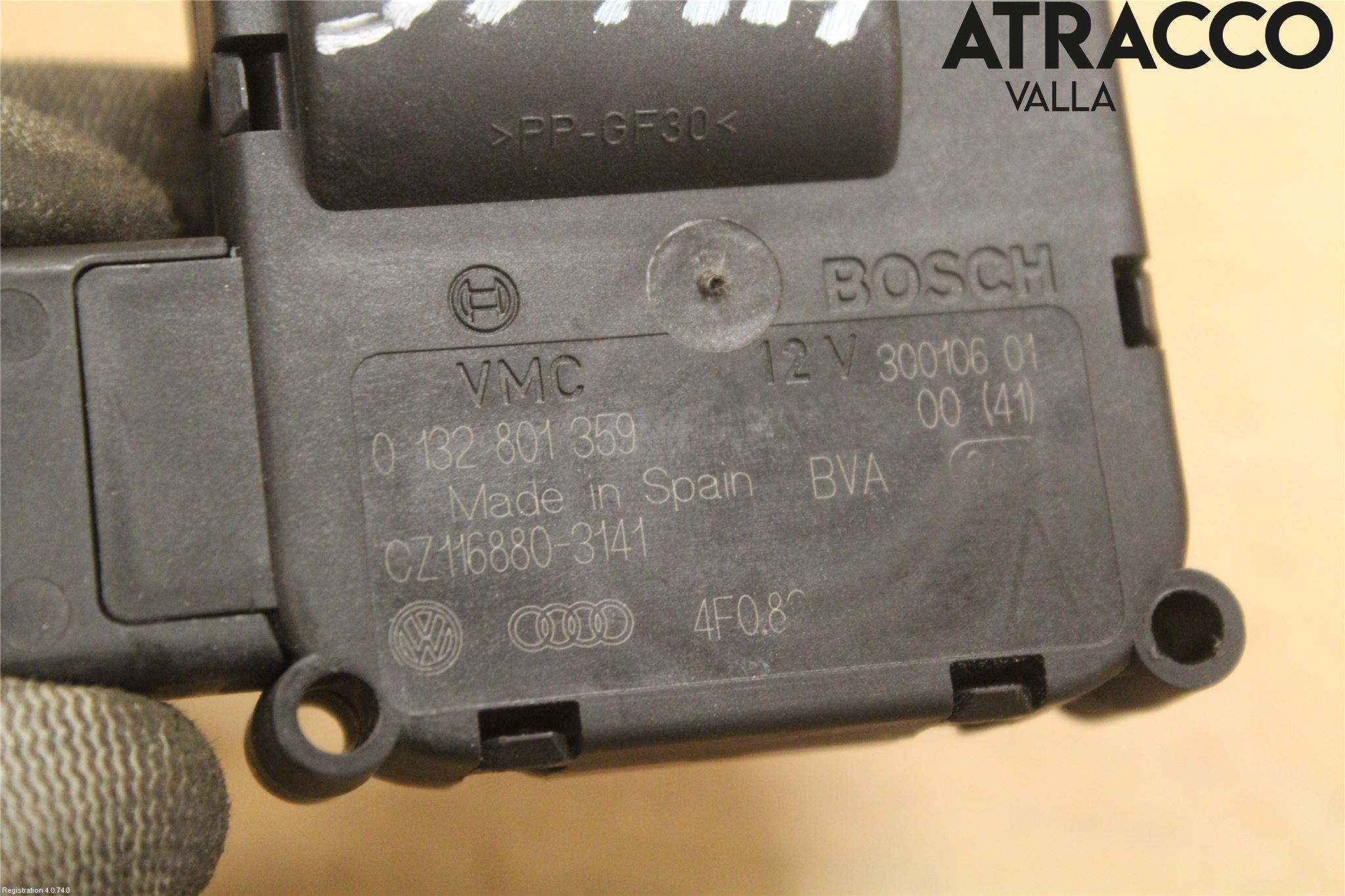Audi A6/S6     05-11 Varme Ac Regulerings Motor