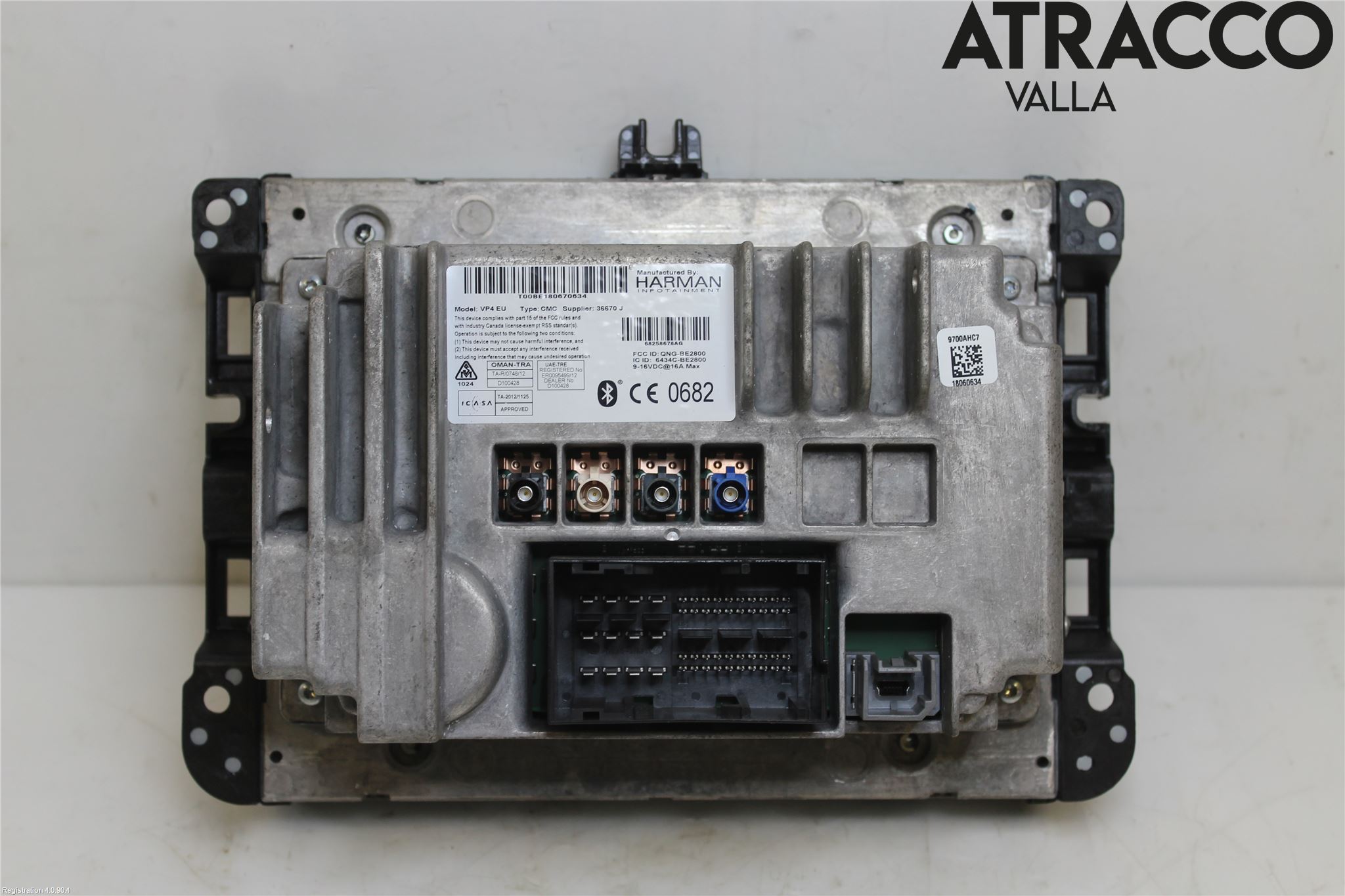 Jeep GRAND CHEROKEE 10-20 Multifunktionsdisplay