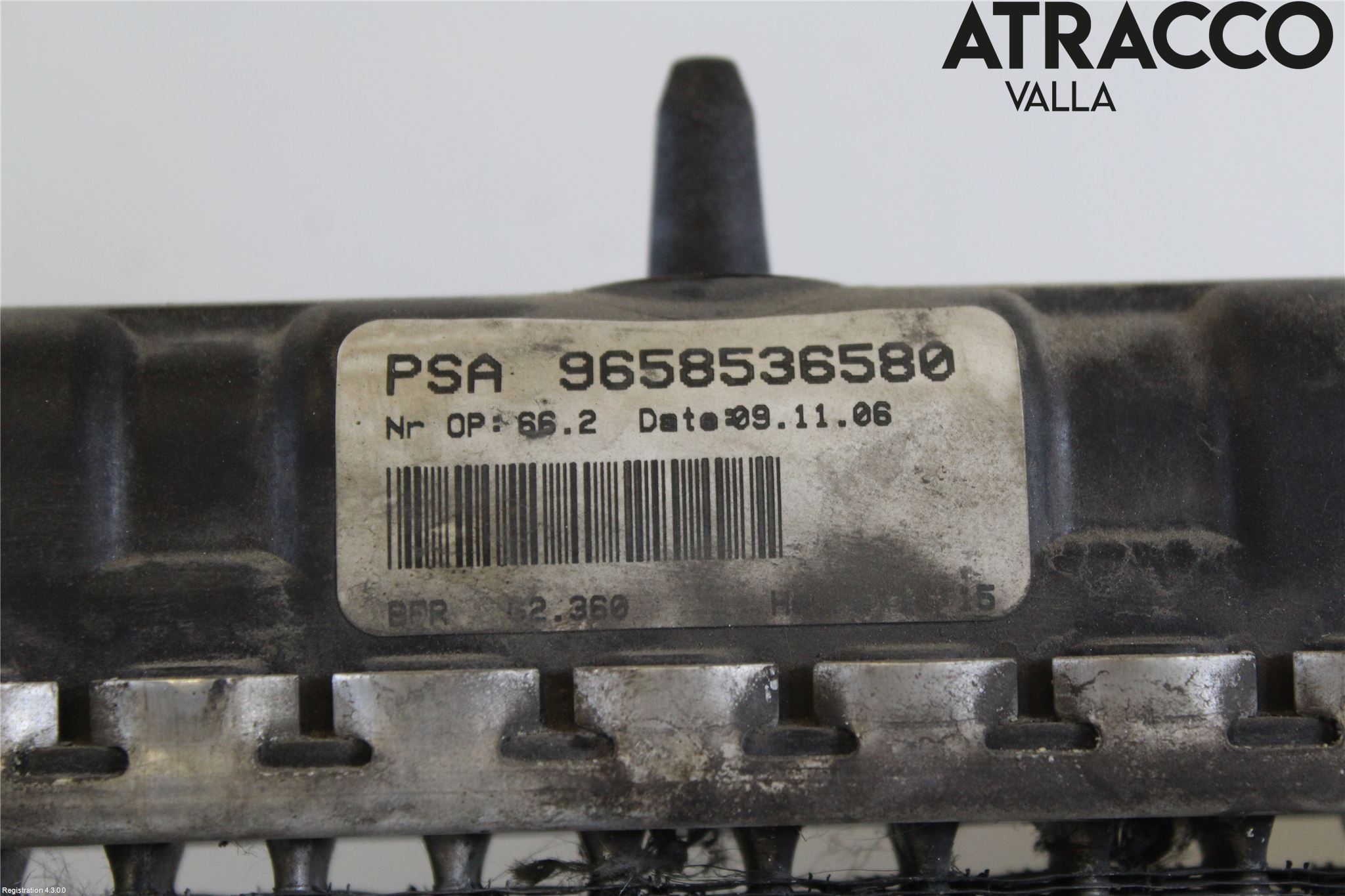 Peugeot 307     05-08 Radiator Manuell